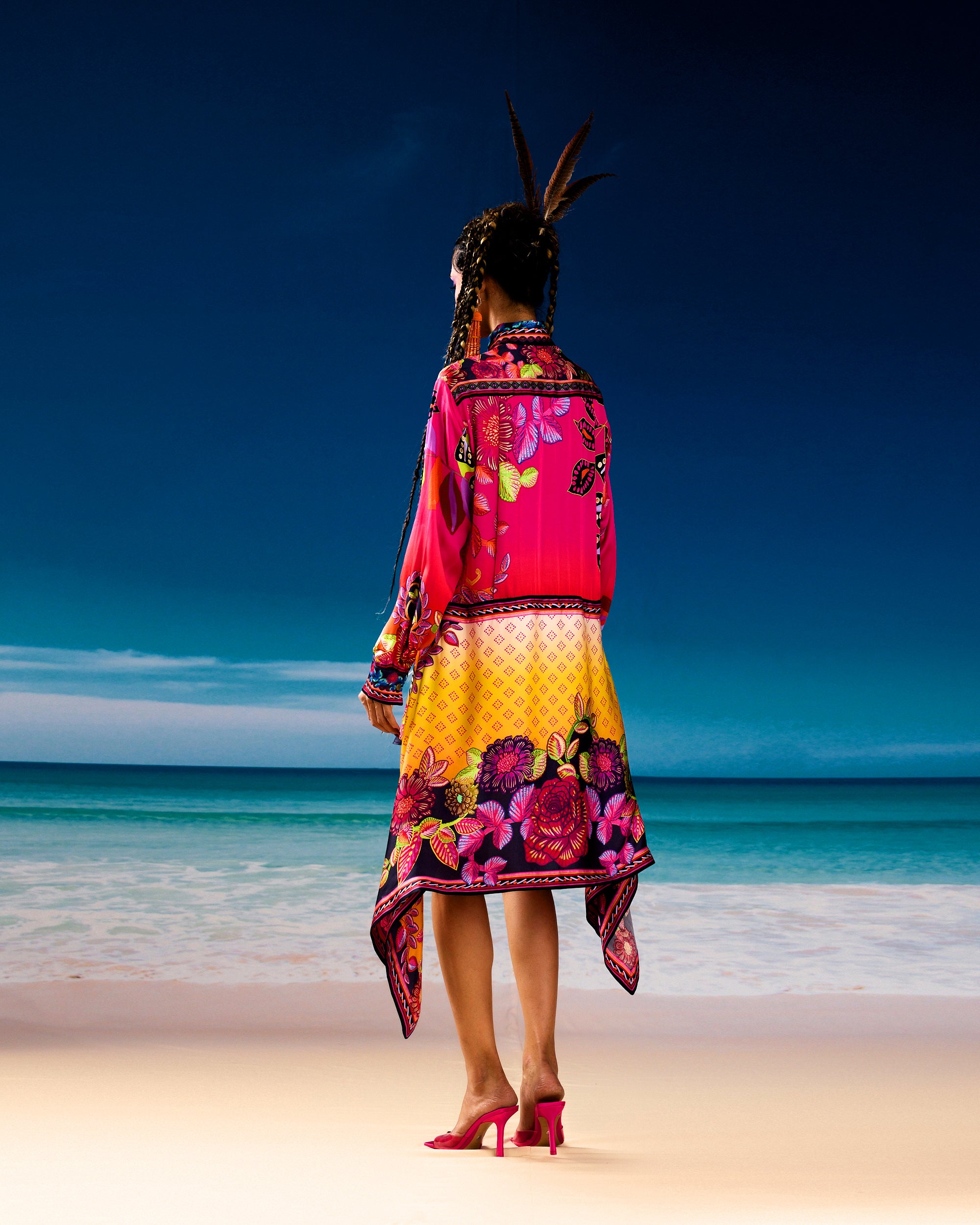 Jamaica : Alvita - Fuchsia/Sun