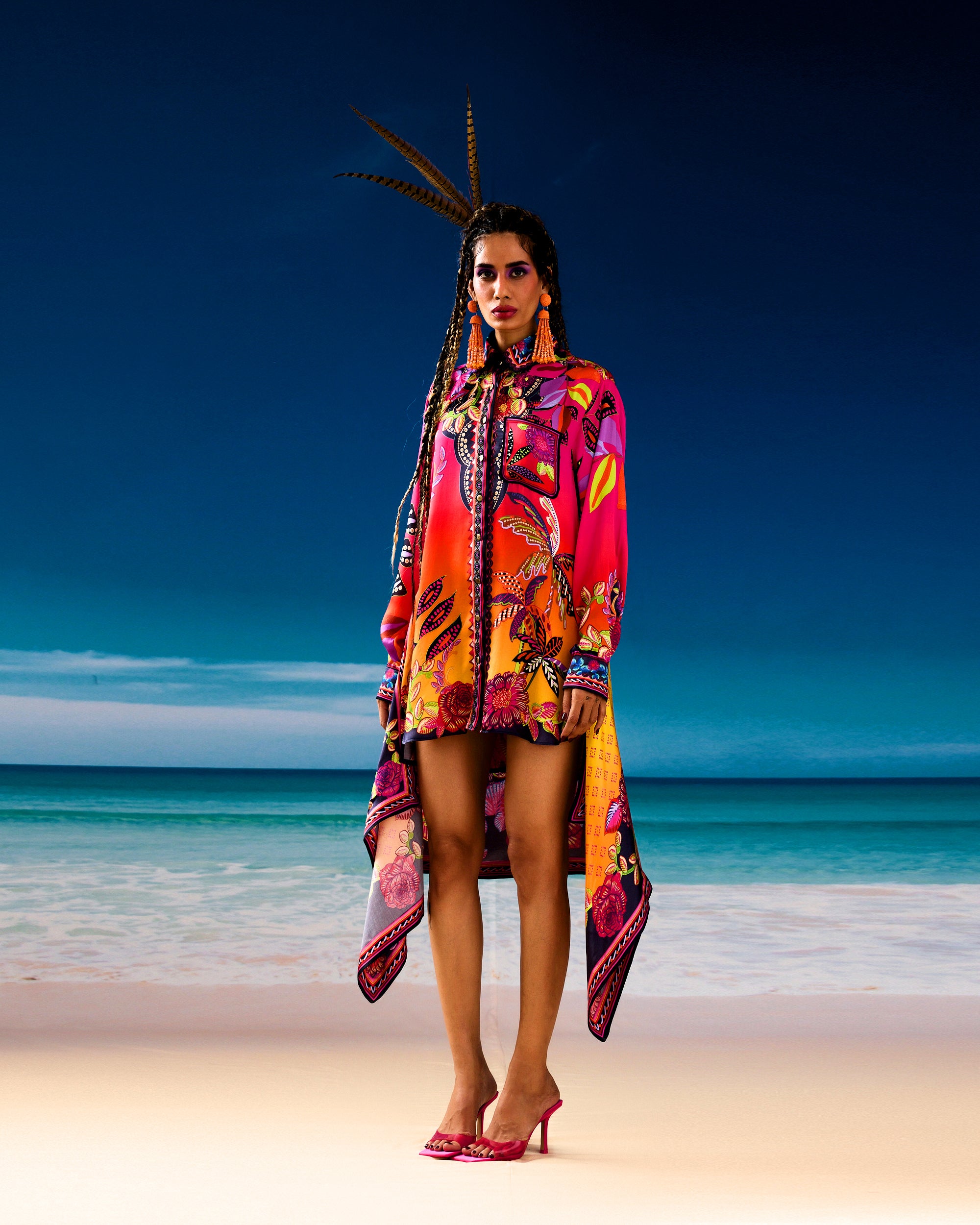 Jamaica : Alvita - Fuchsia/Sun