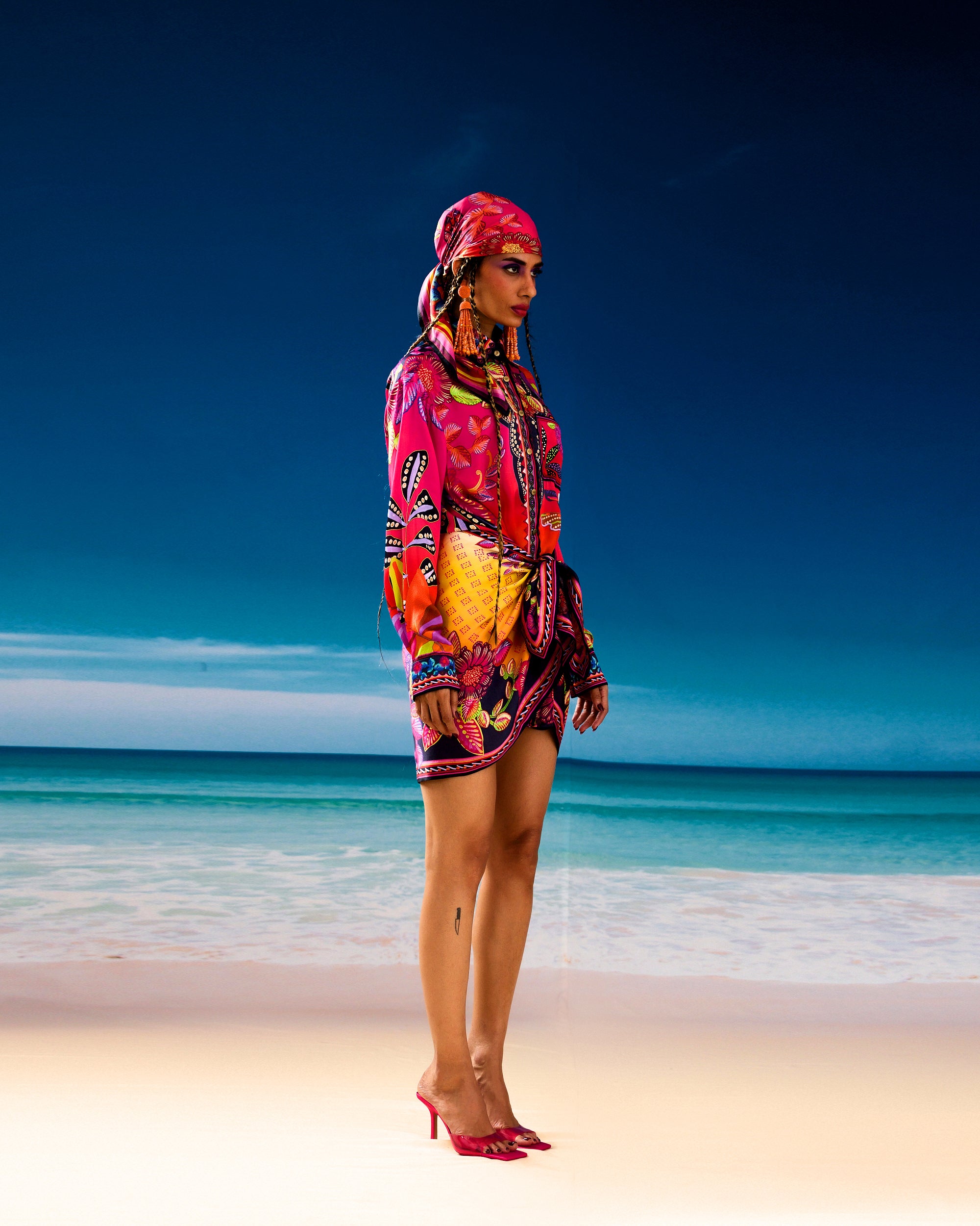 Jamaica : Alvita - Fuchsia/Sun