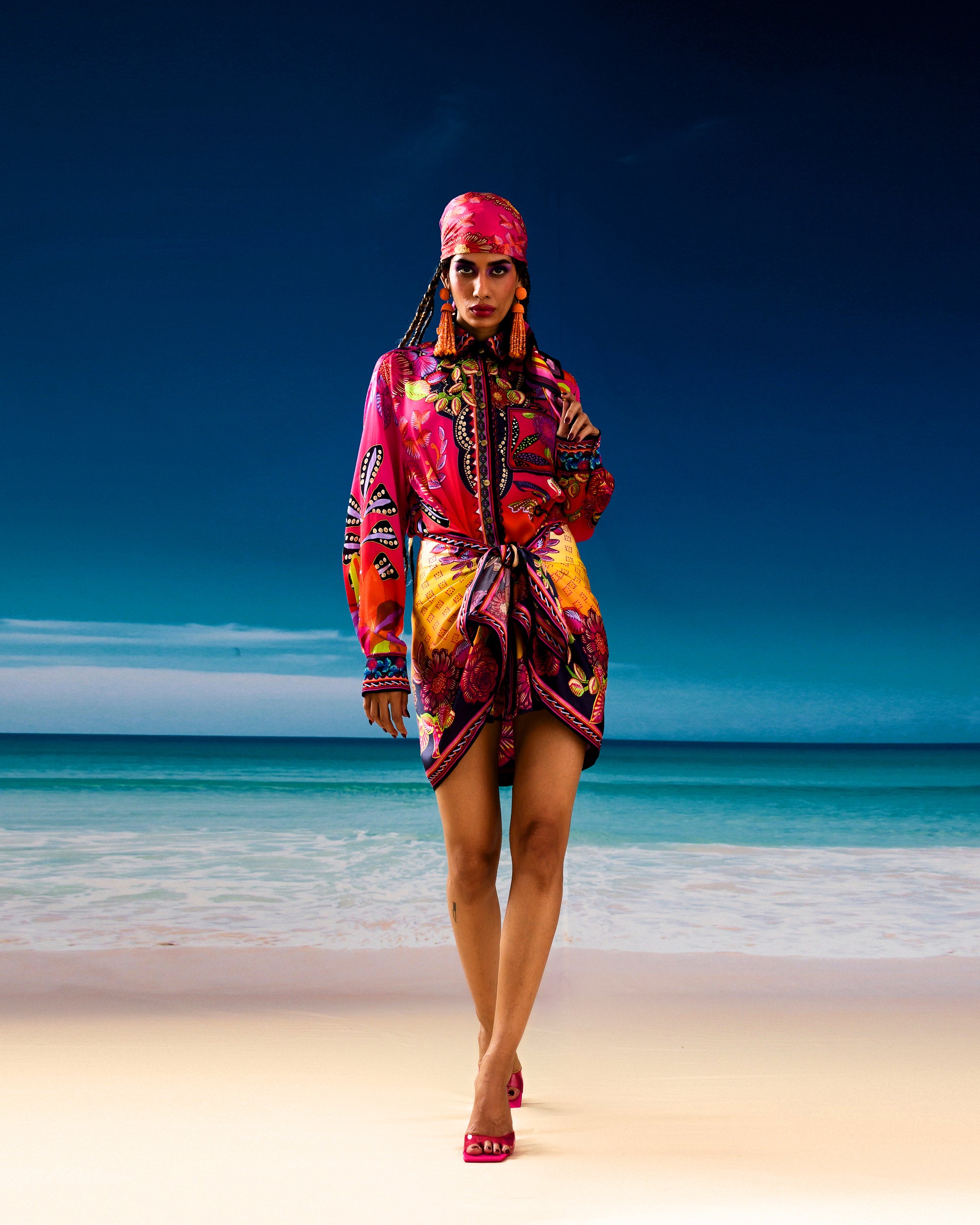 Jamaica : Alvita - Fuchsia/Sun