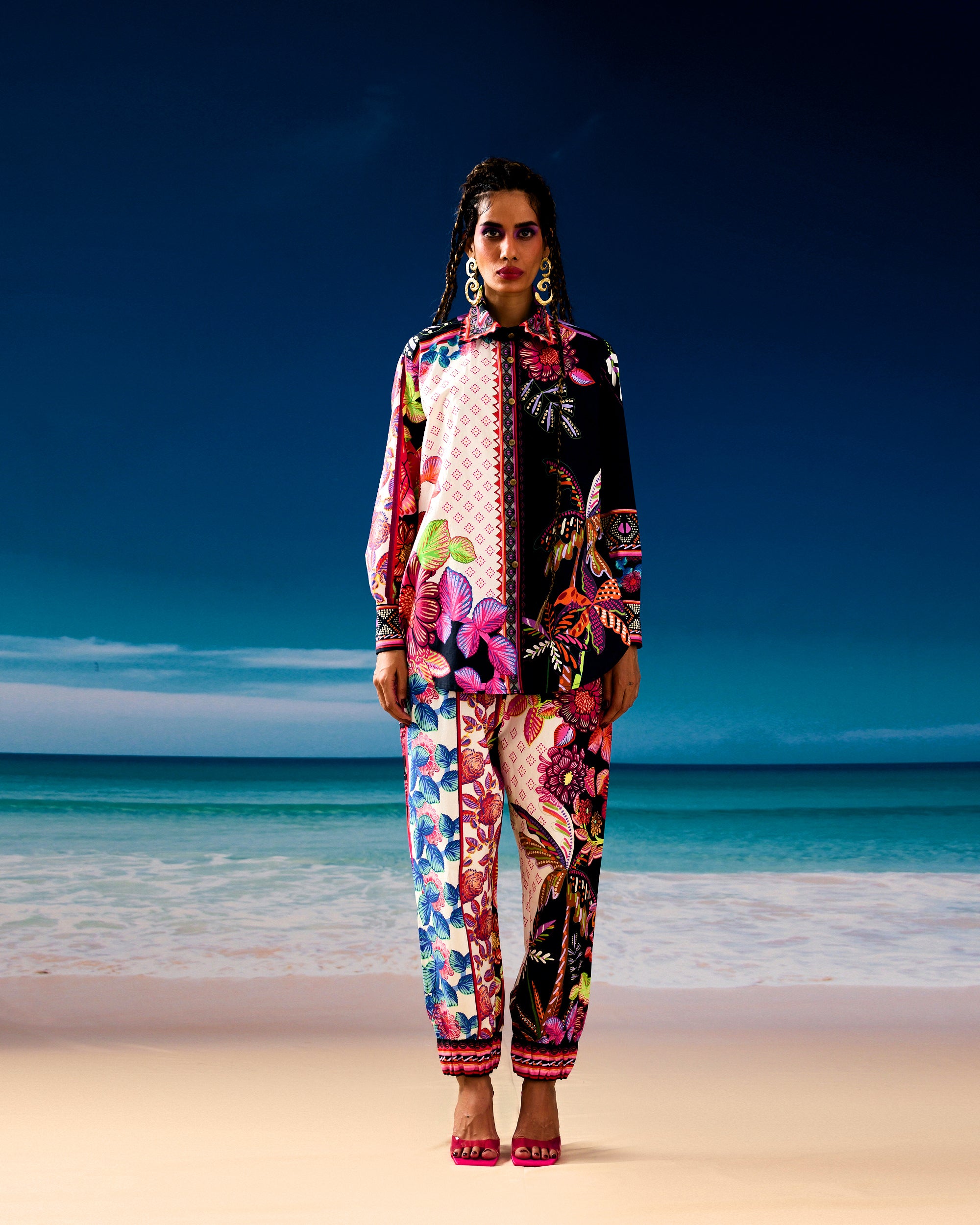 Jamaica : Ferhana - Ivory/Black