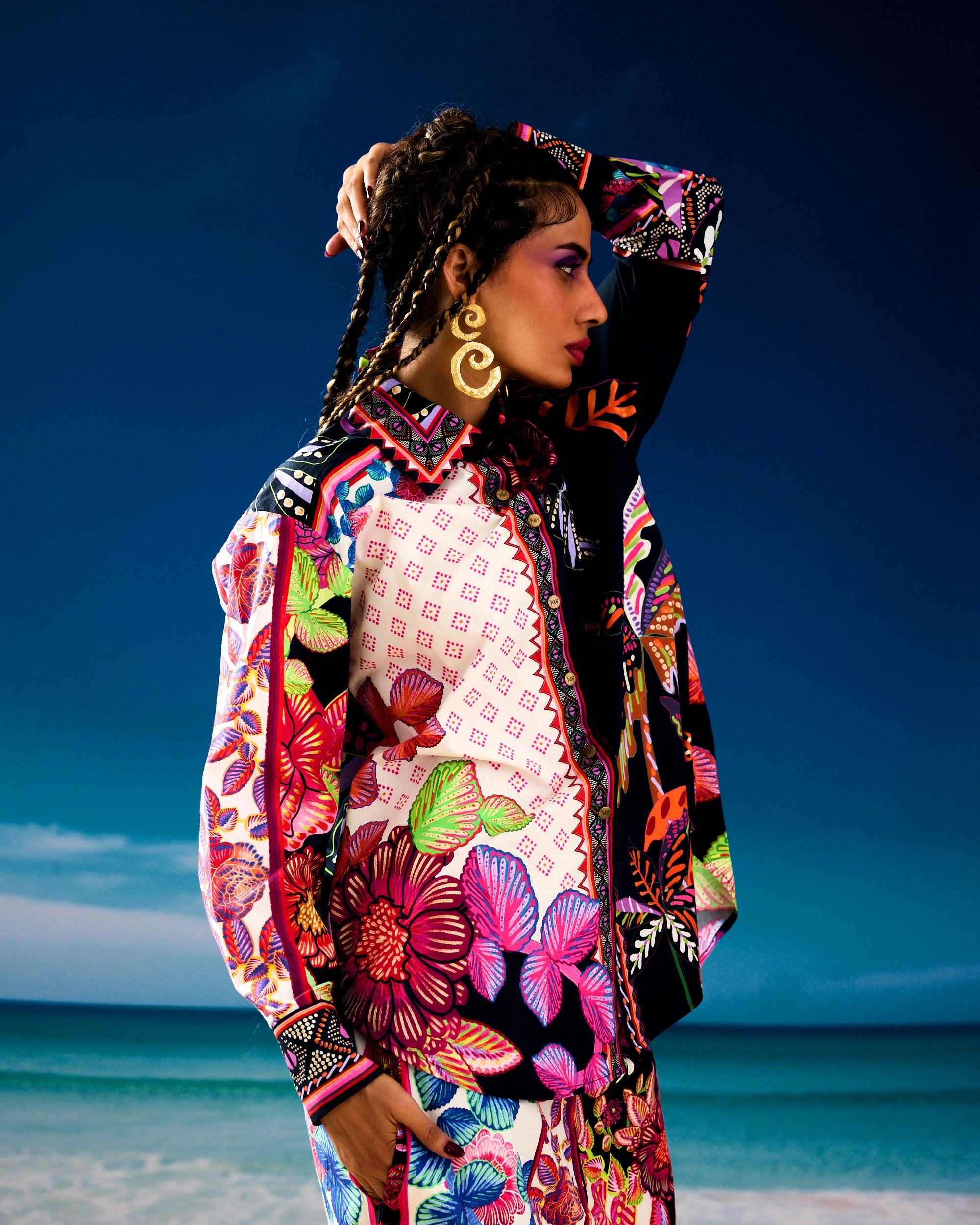 Jamaica : Ferhana - Ivory/Black