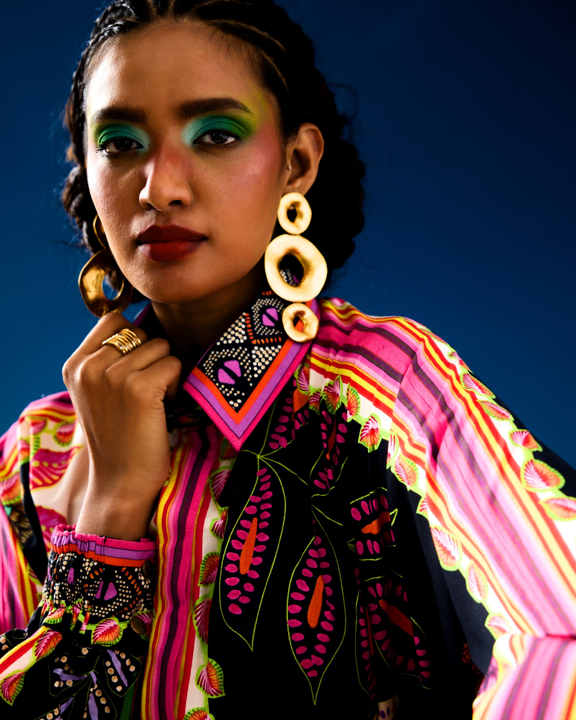 Jamaica : Faiza - Ivory/Black