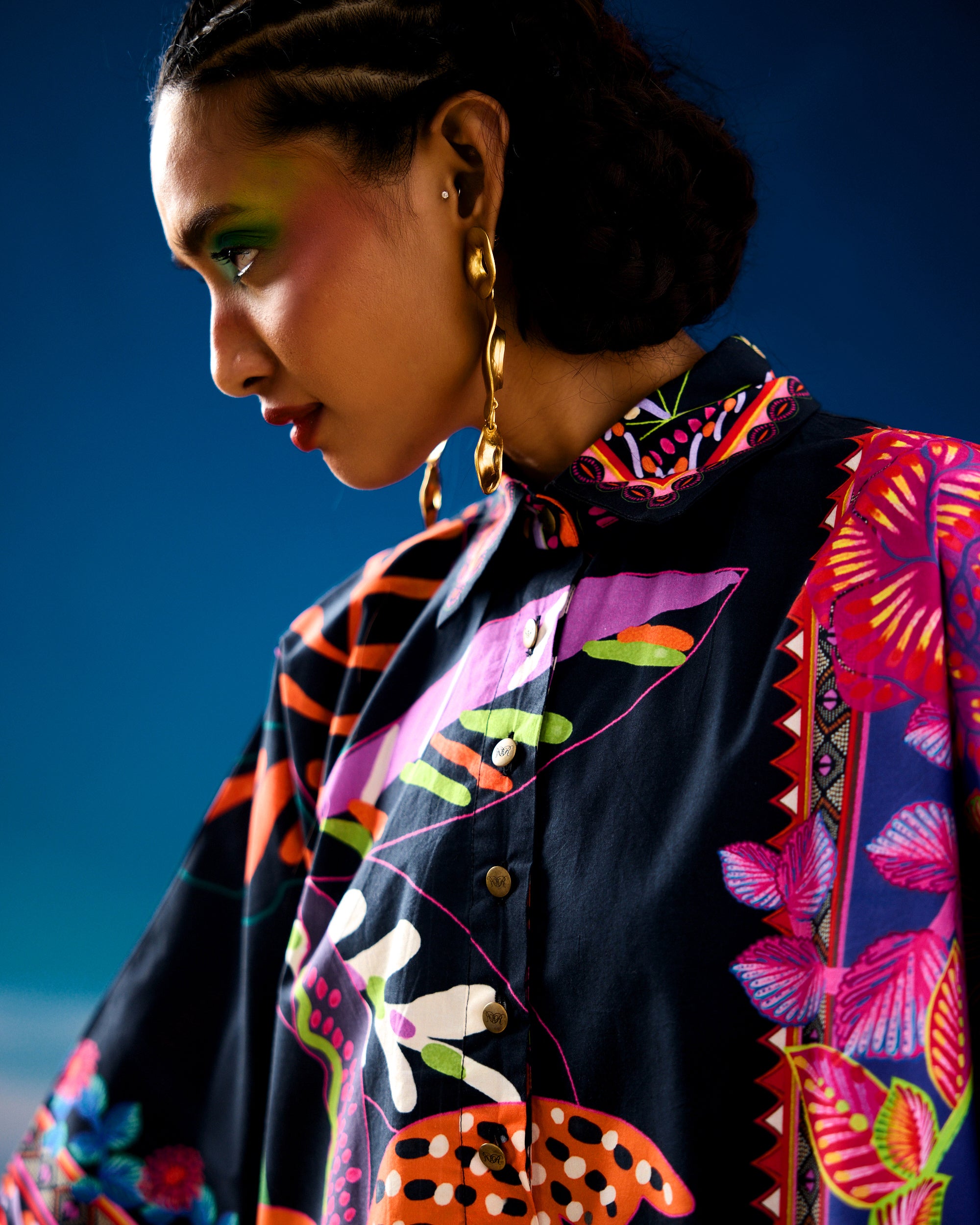 Jamaica : Nadia - Black/Indigo