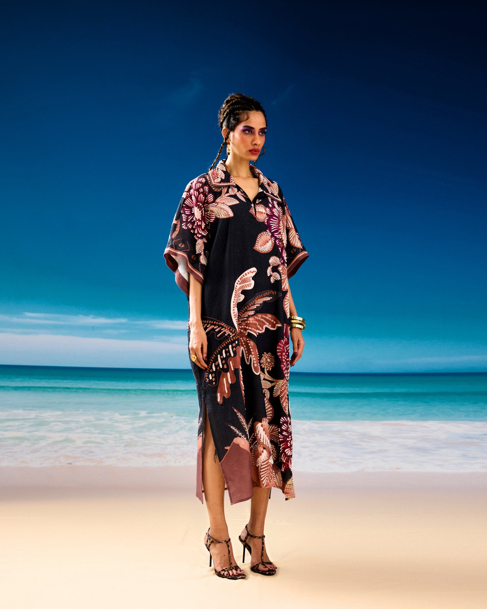 Jamaica : Brianna - Black/Taupe