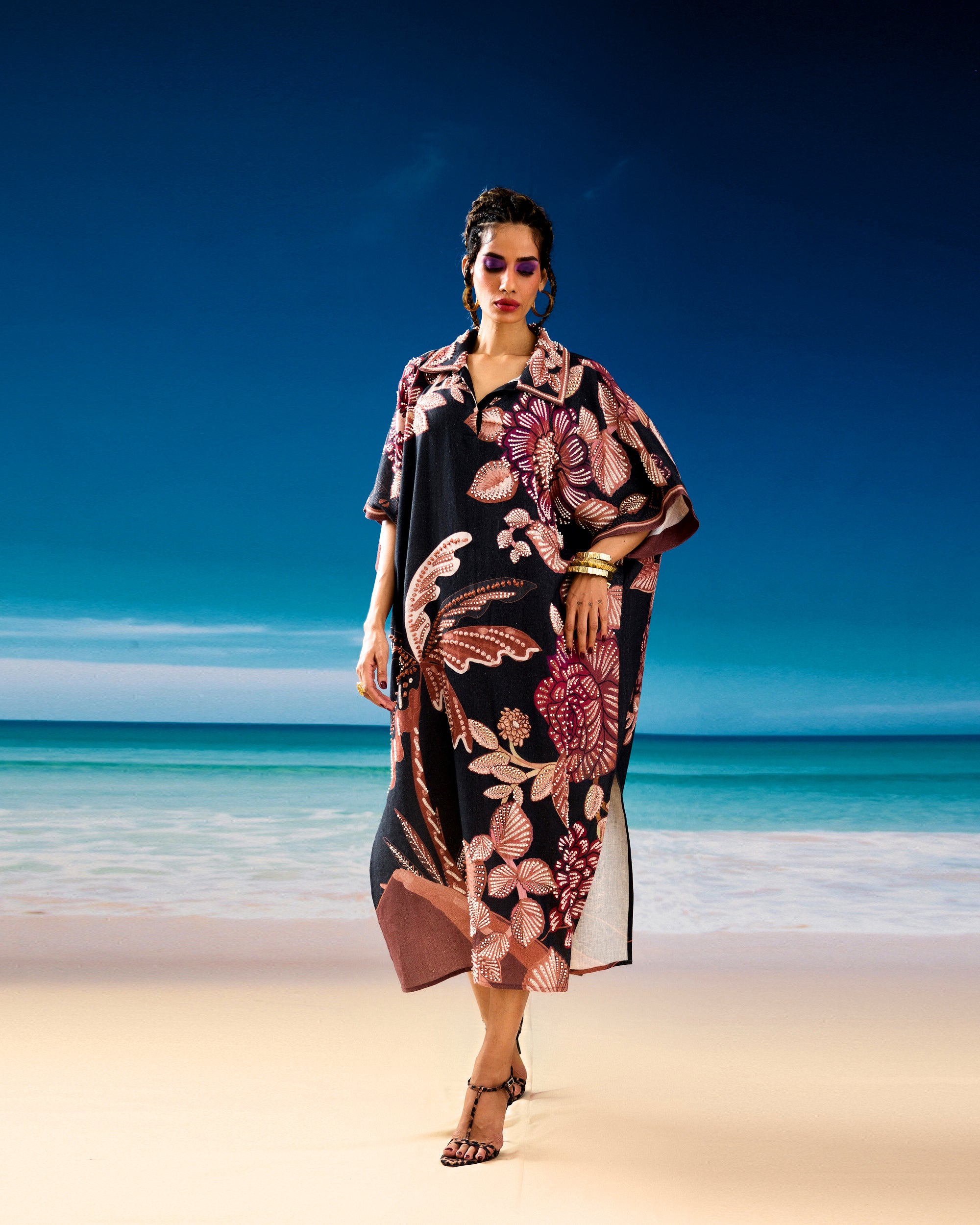 Jamaica : Brianna - Black/Taupe