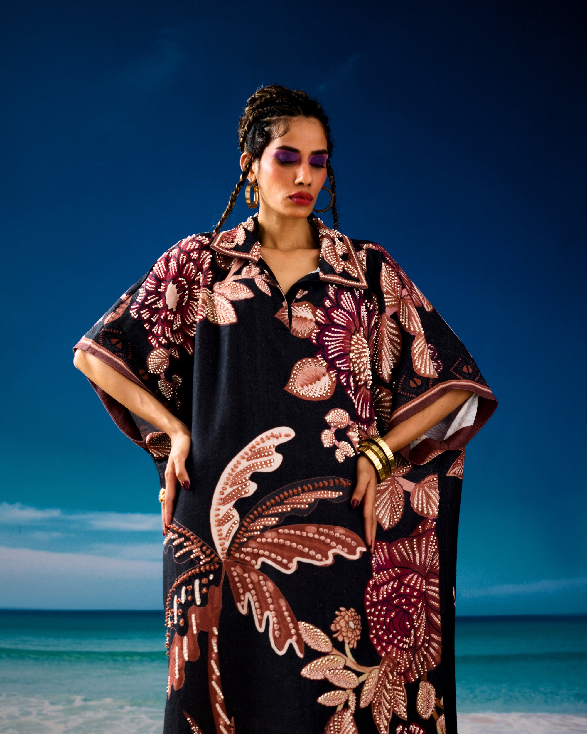 Jamaica : Brianna - Black/Taupe