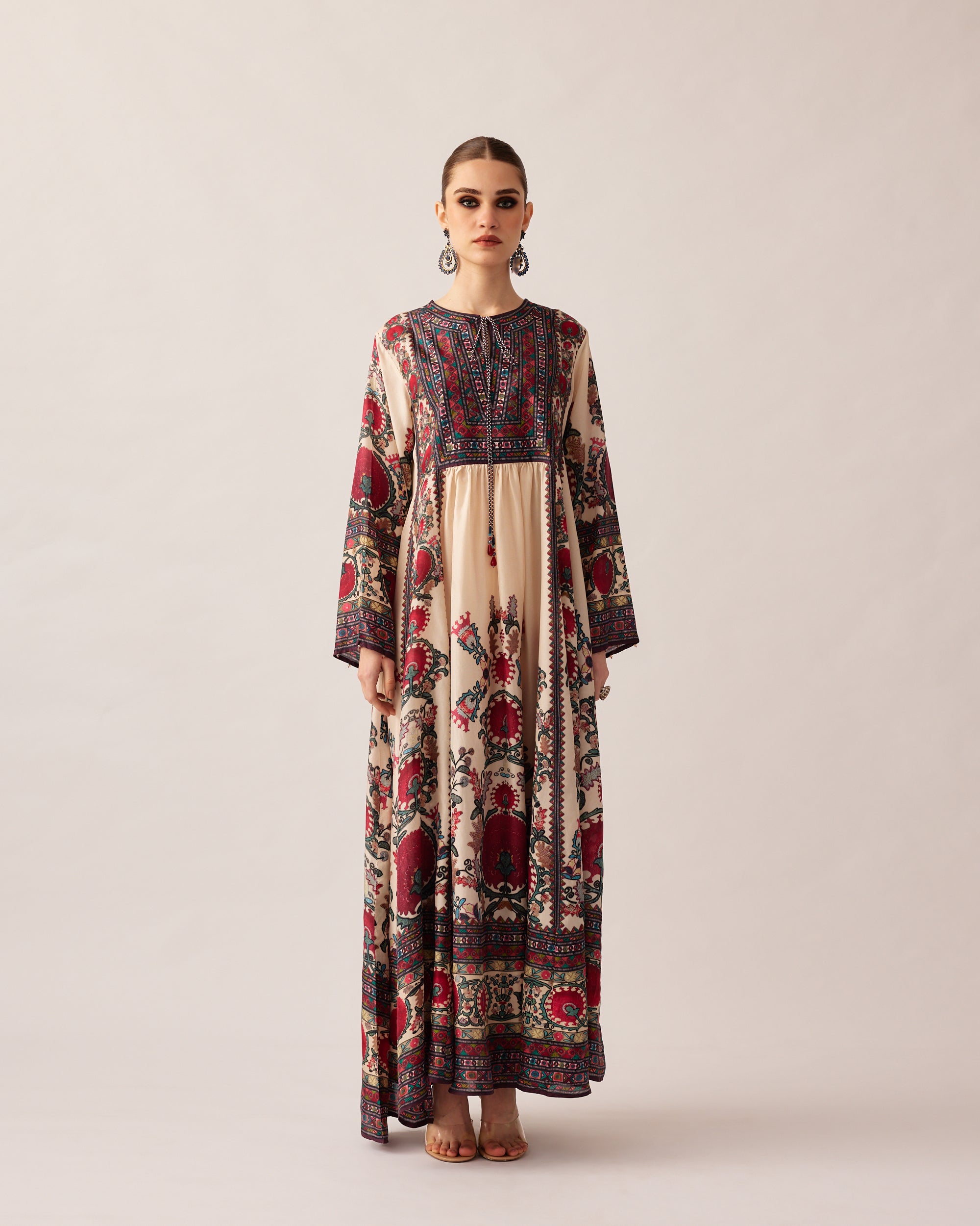 Bukhara : Anisha - Maroon