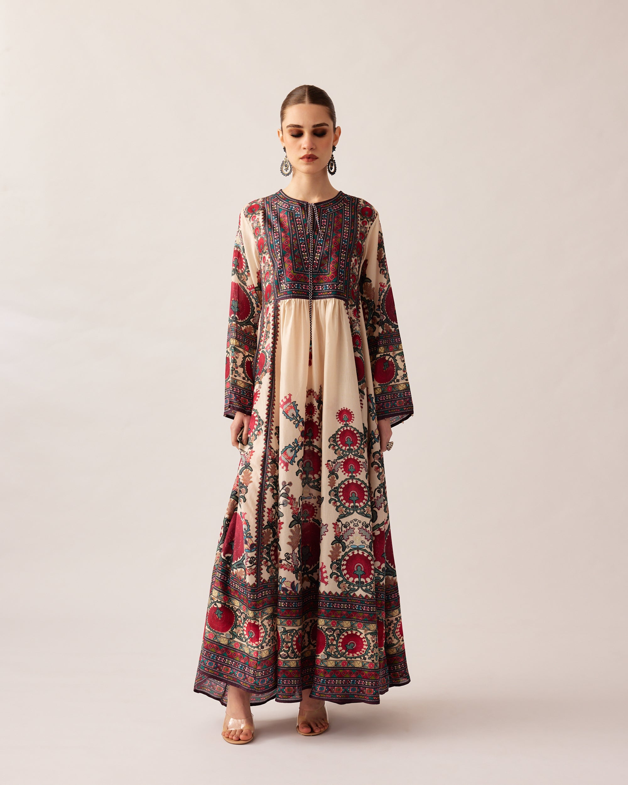 Bukhara : Anisha - Maroon