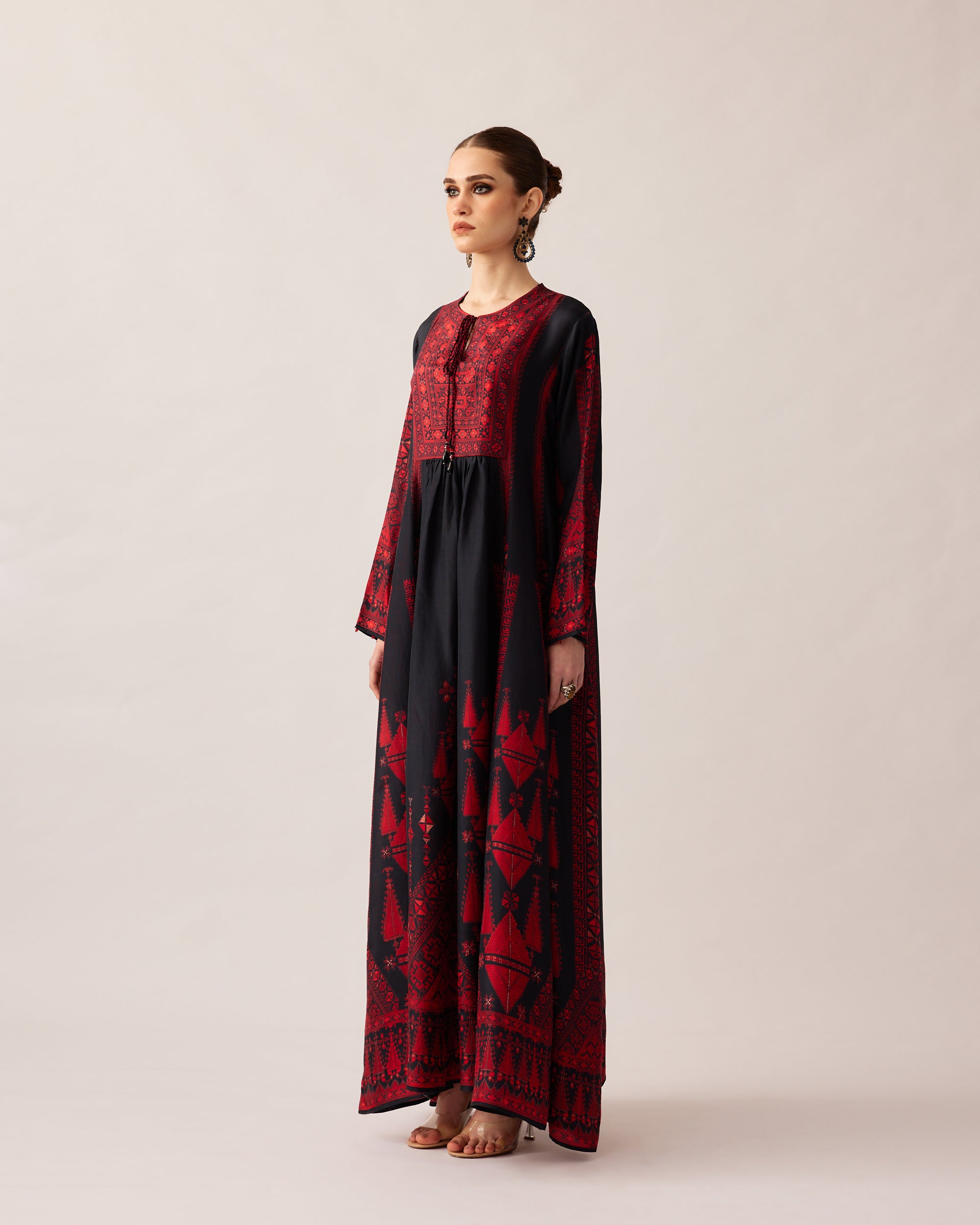 Bukhara : Anisha - Black/Red