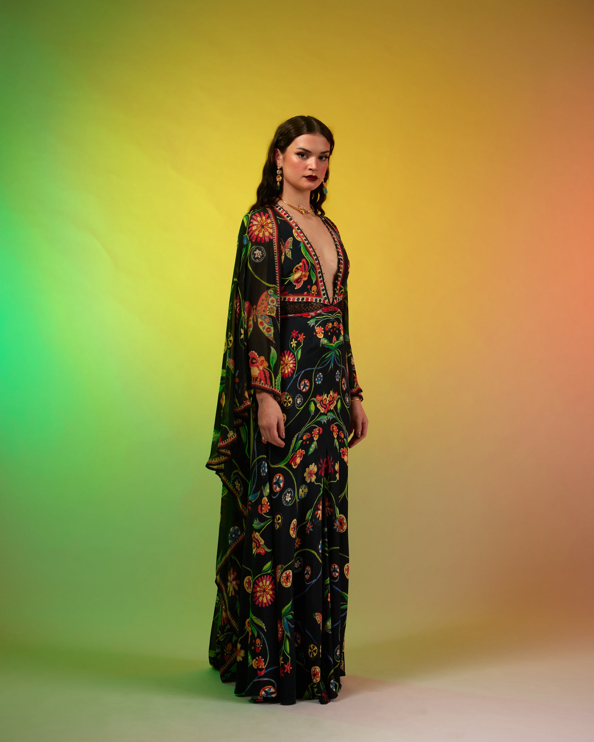 Sicily : Camilla - Black/Multi