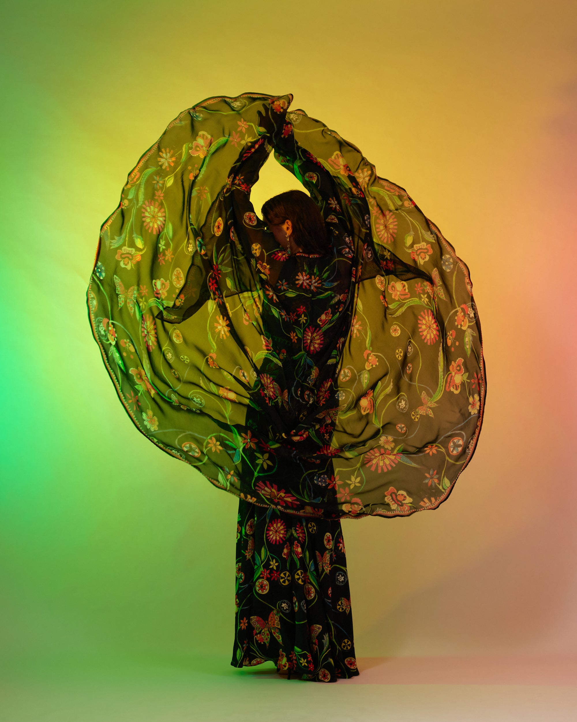 Sicily : Camilla - Black/Multi