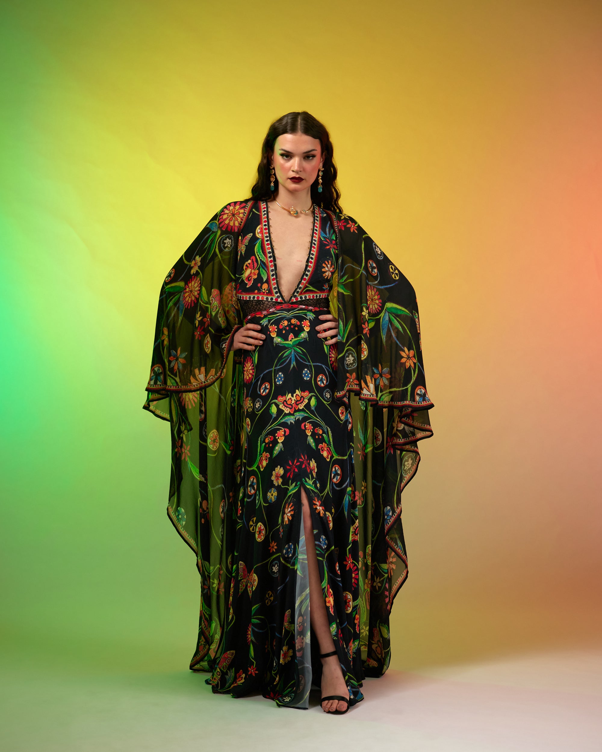 Sicily : Camilla - Black/Multi