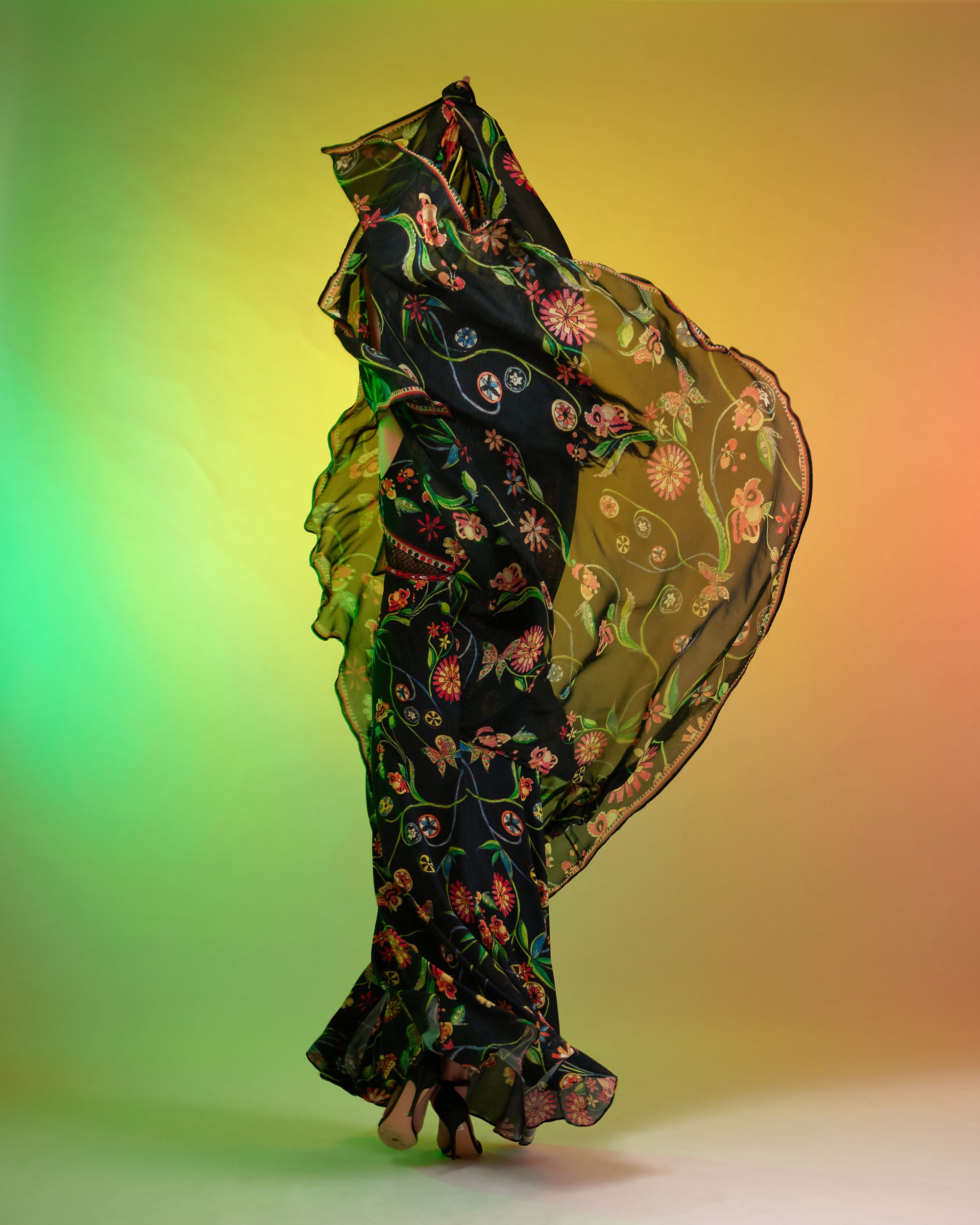 Sicily : Camilla - Black/Multi