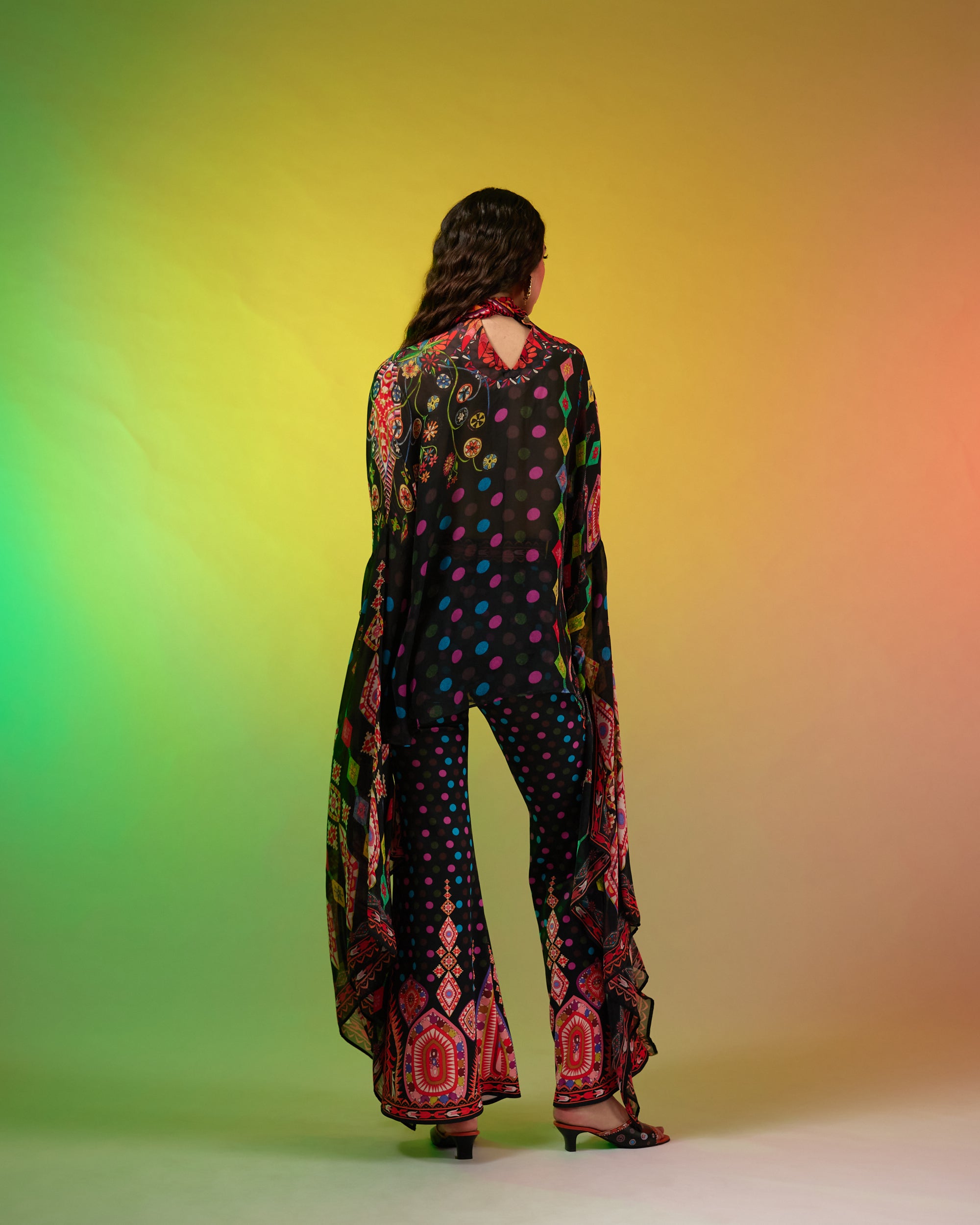 Sicily : Gabriella - Black/Multi