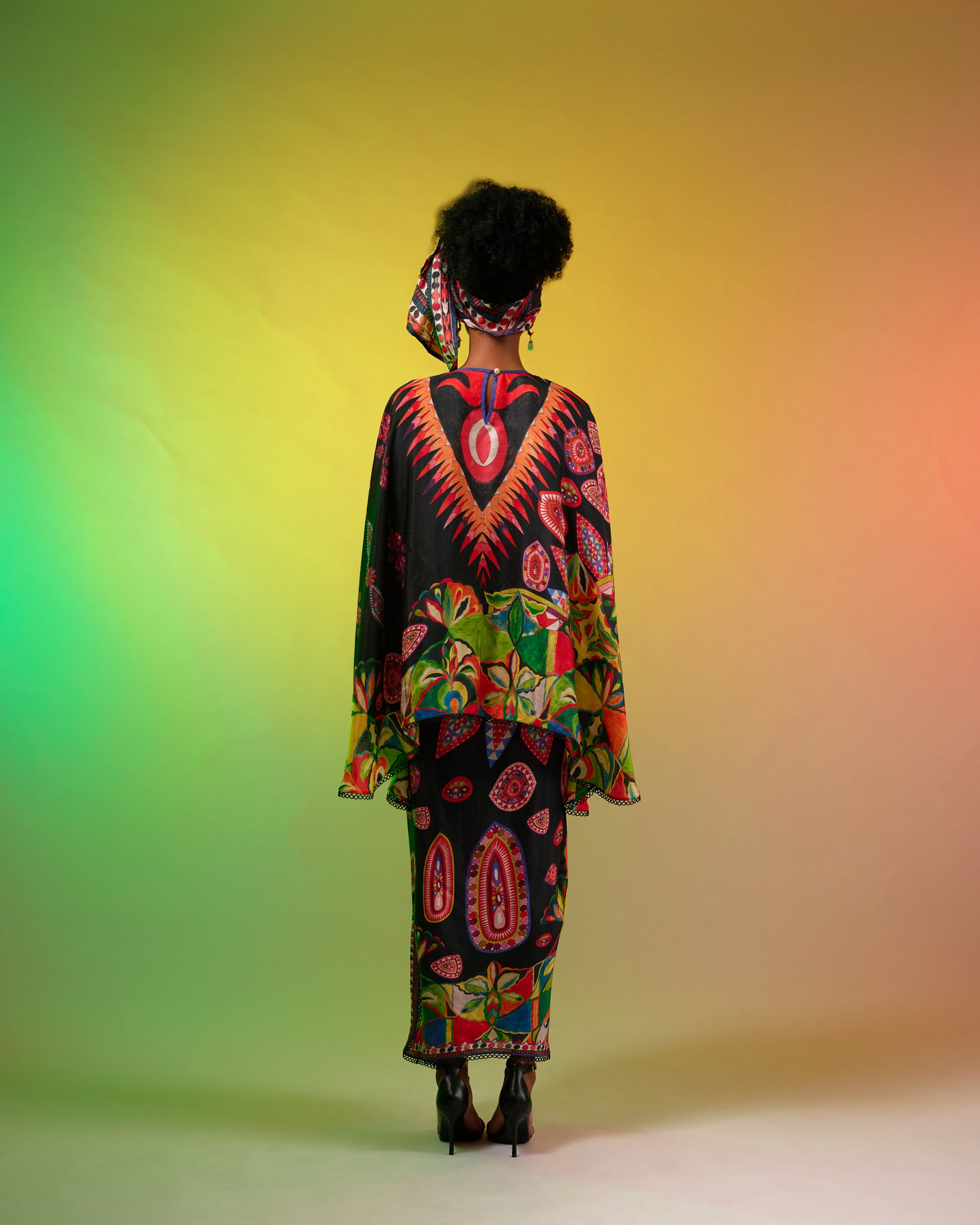 Sicily : Colette - Black/Multi
