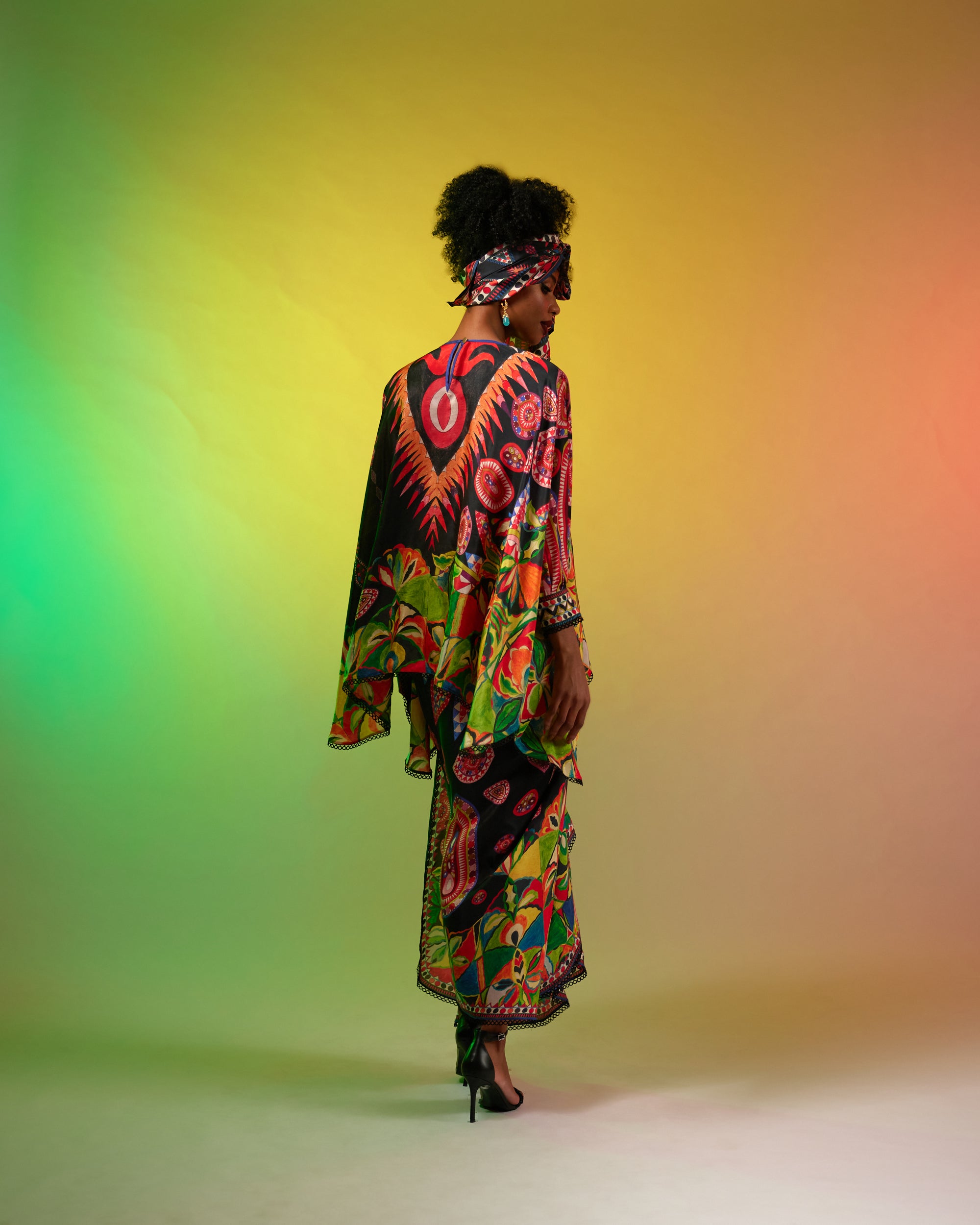 Sicily : Colette - Black/Multi