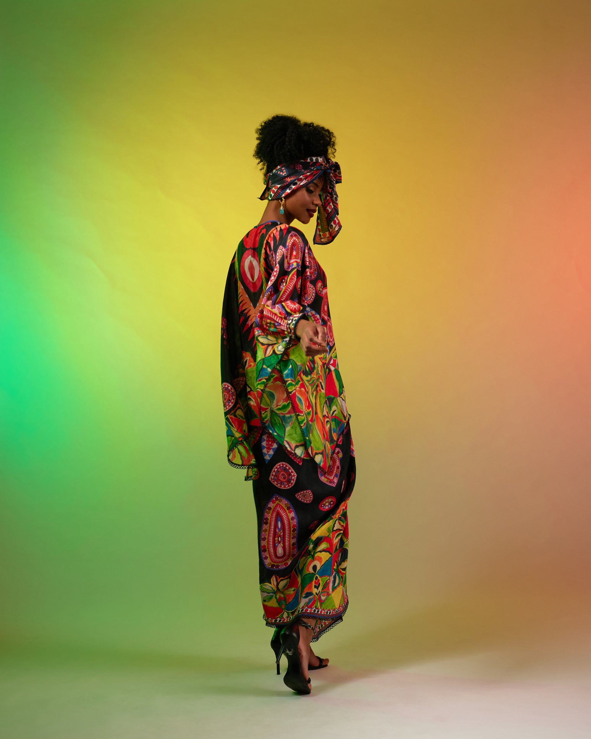 Sicily : Colette - Black/Multi