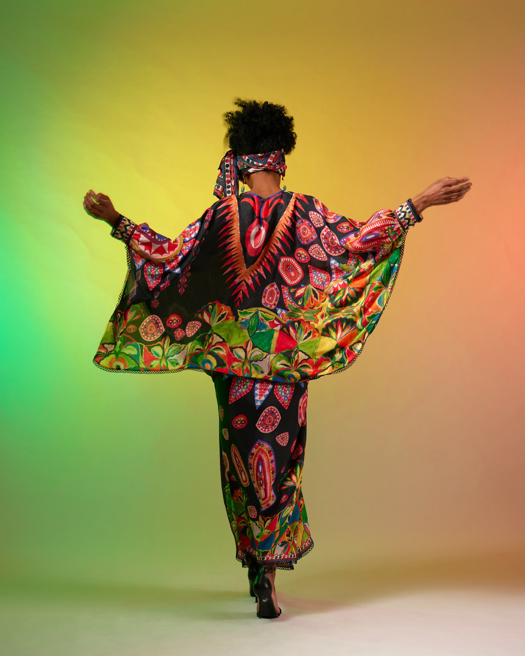 Sicily : Colette - Black/Multi