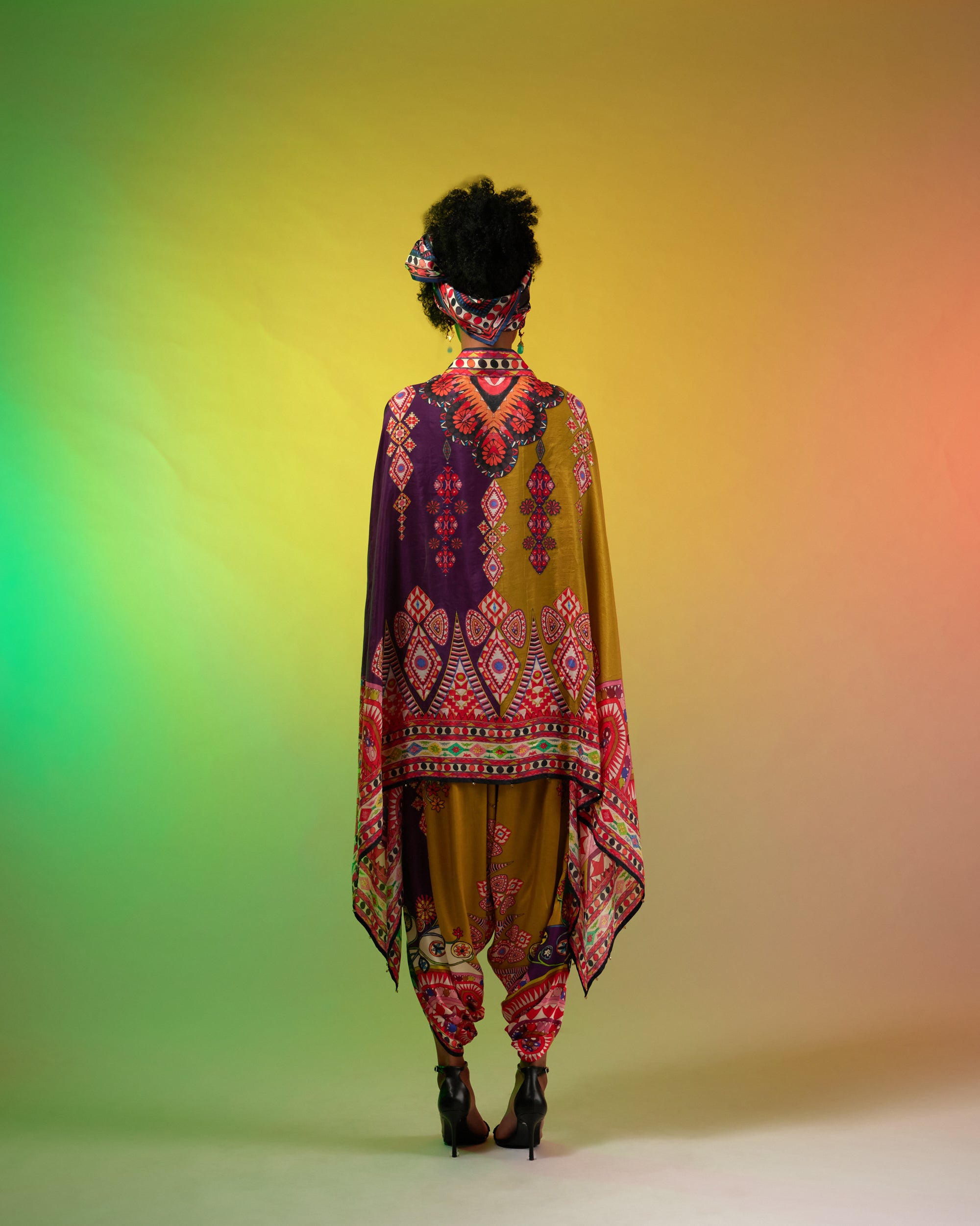 Sicily : Chloe - Black/Multi