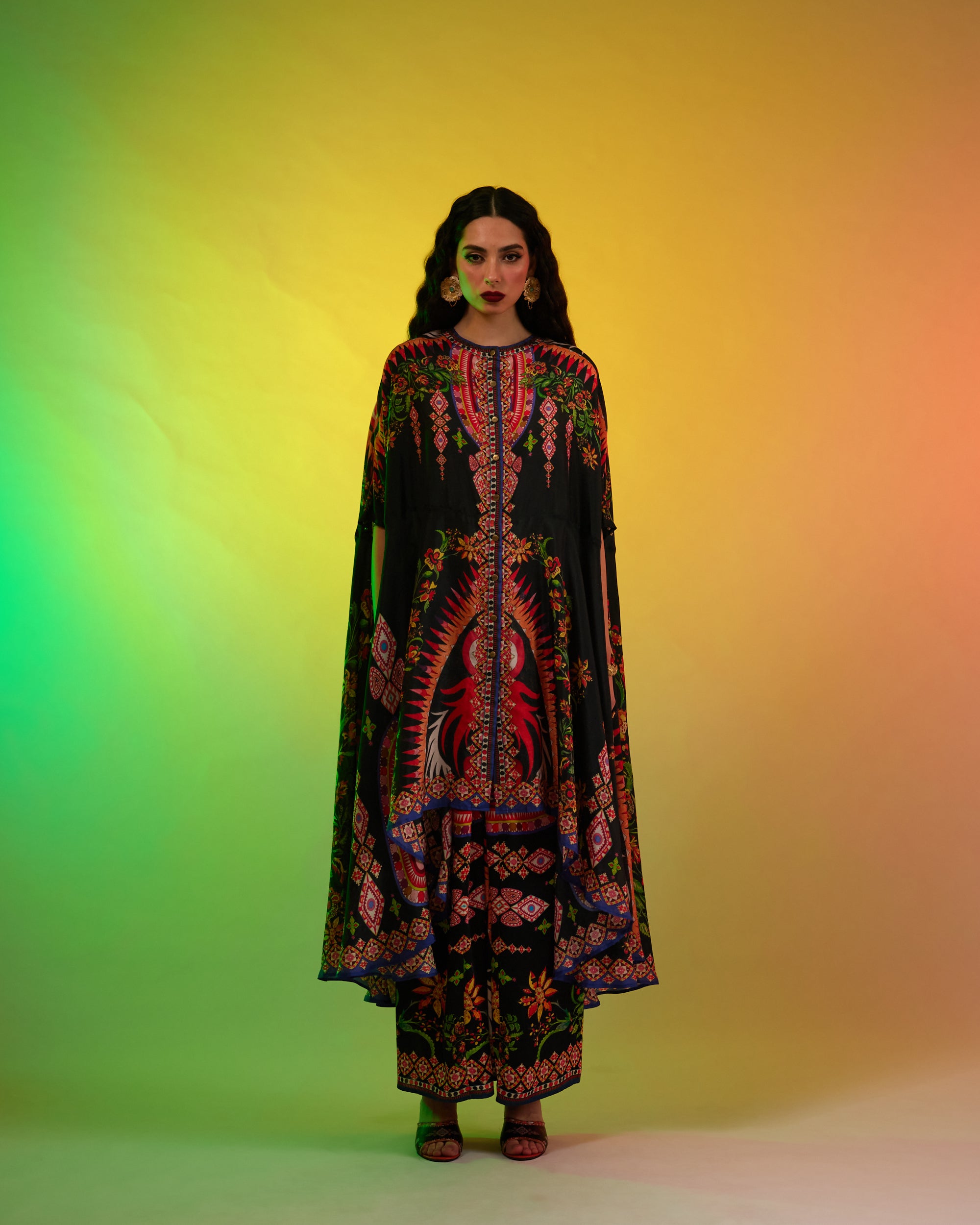 Sicily : Caprice - Black/Multi
