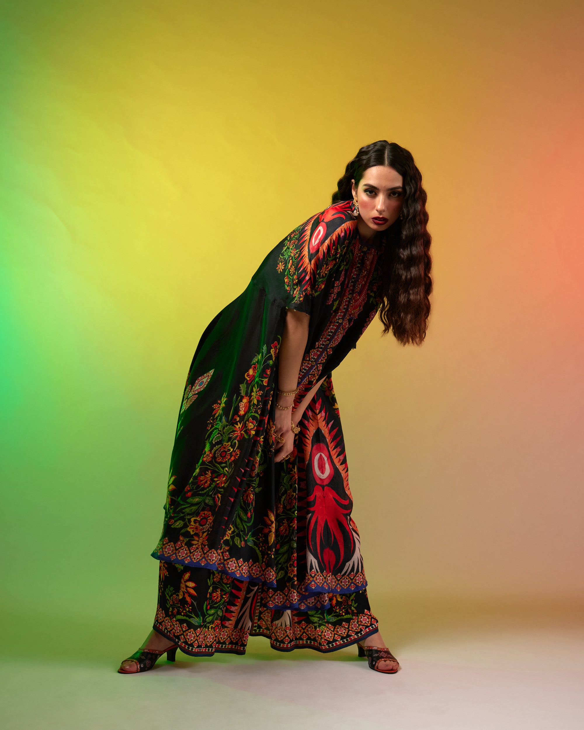 Sicily : Caprice - Black/Multi