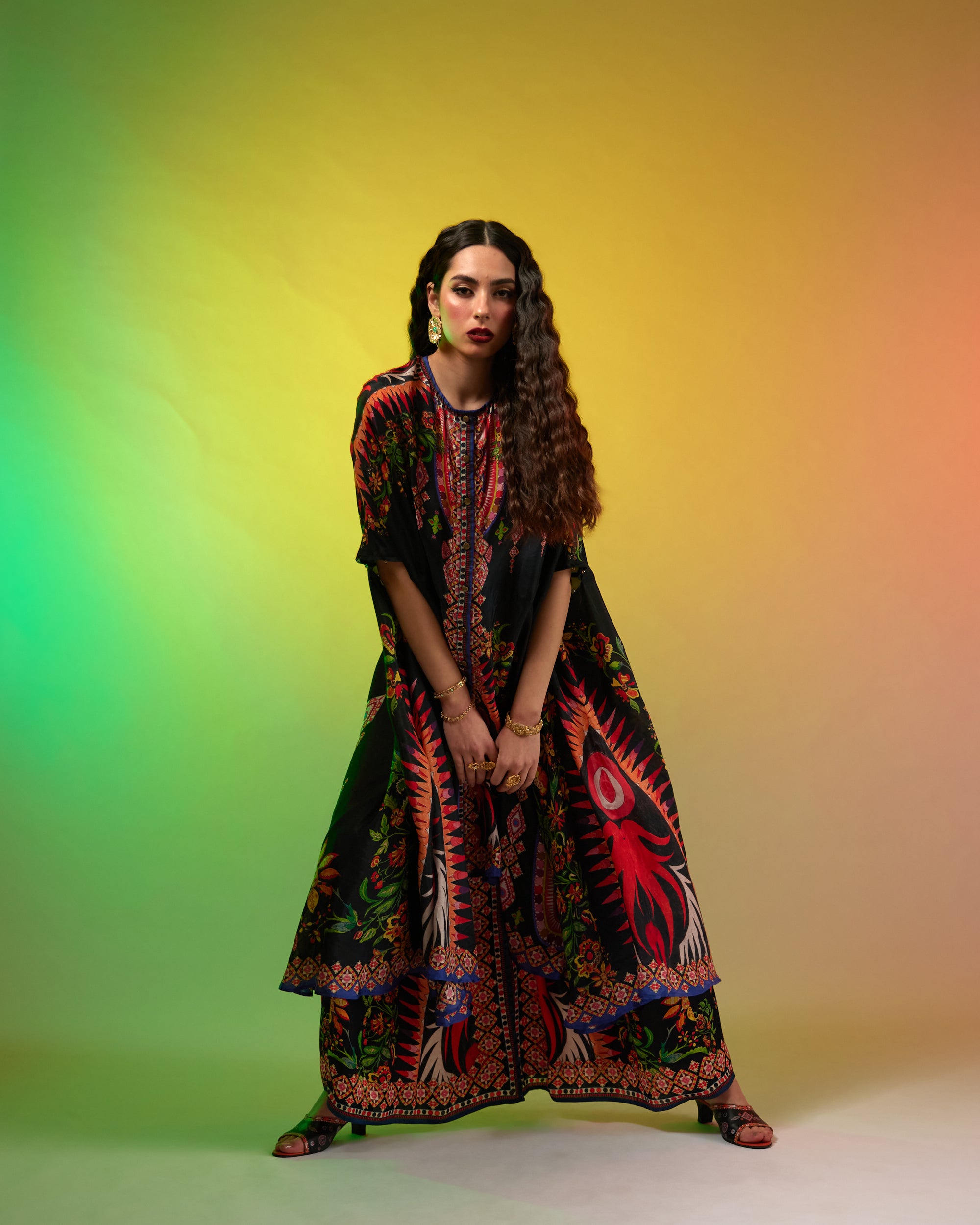 Sicily : Caprice - Black/Multi