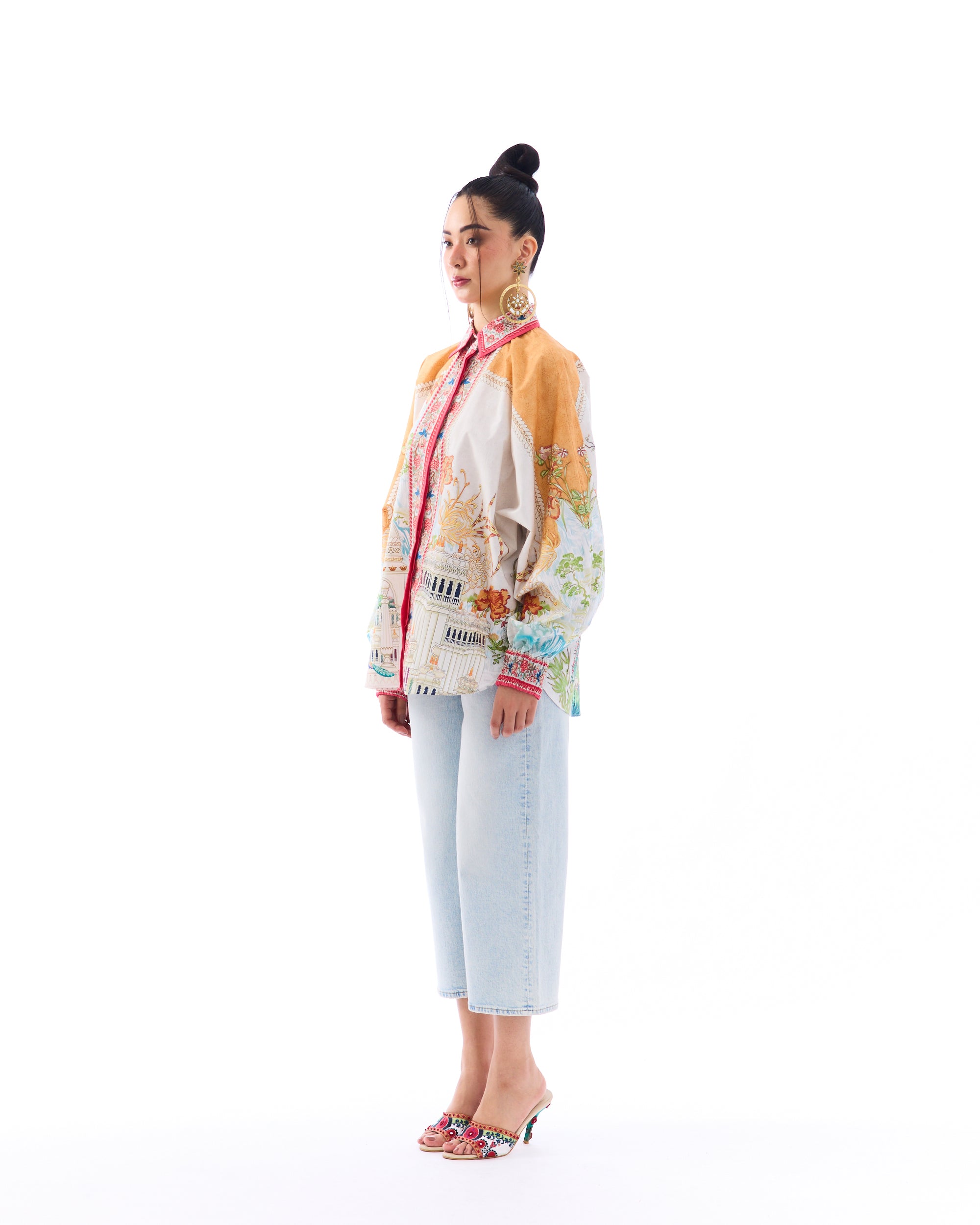J'adore : Faiza - Ivory/Orange