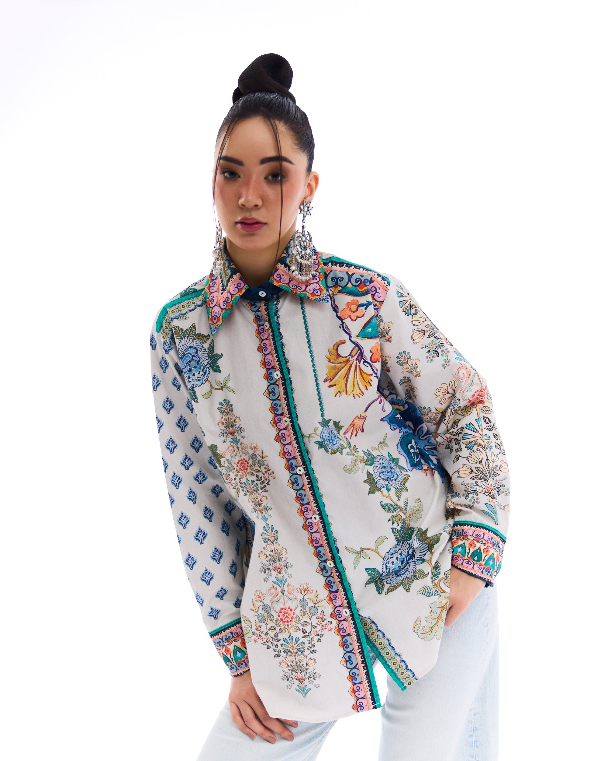 J'adore : Ferhana - Ivory/Blue
