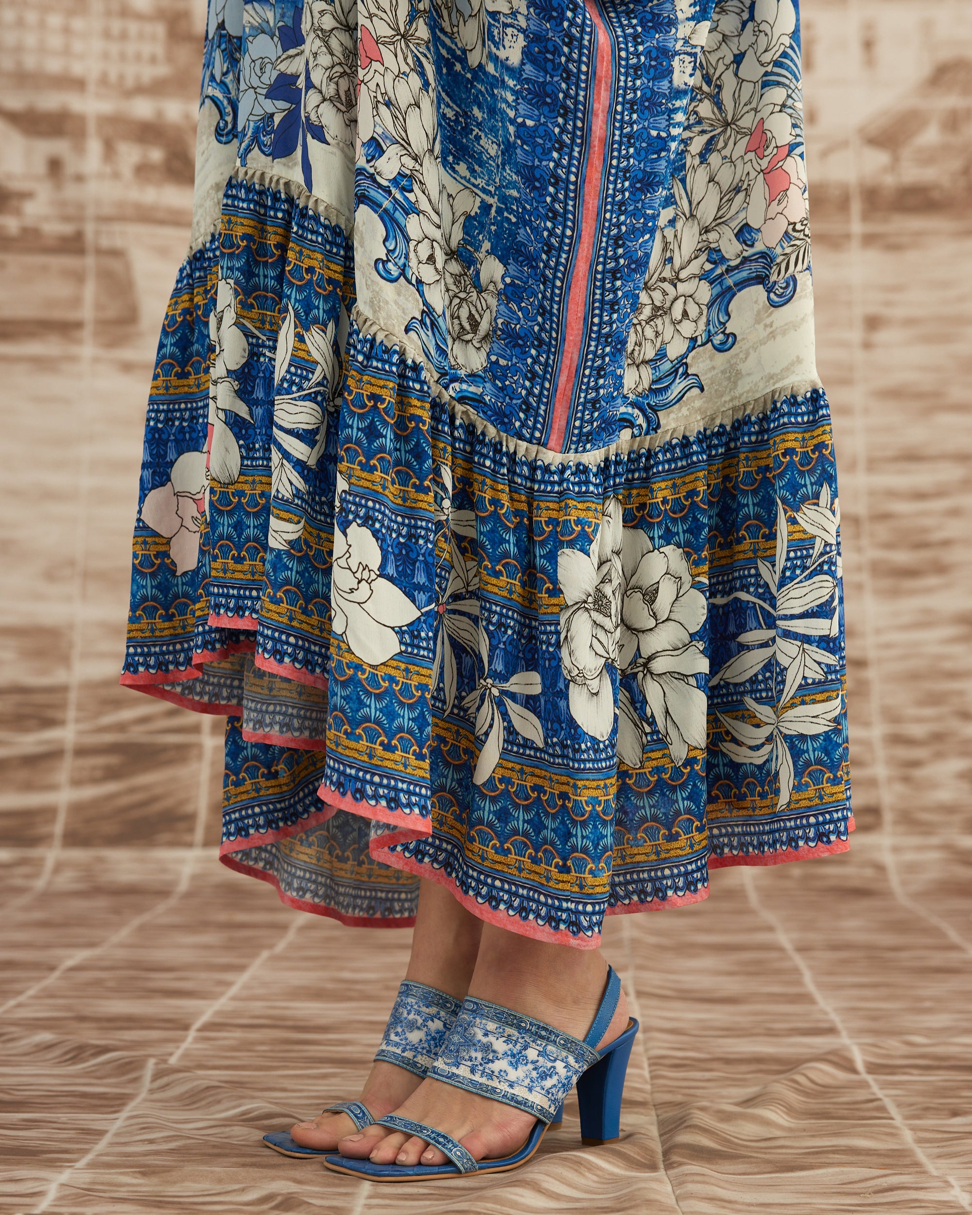 Love in Portofino (Portofino) : Imaki - Blue/Coral