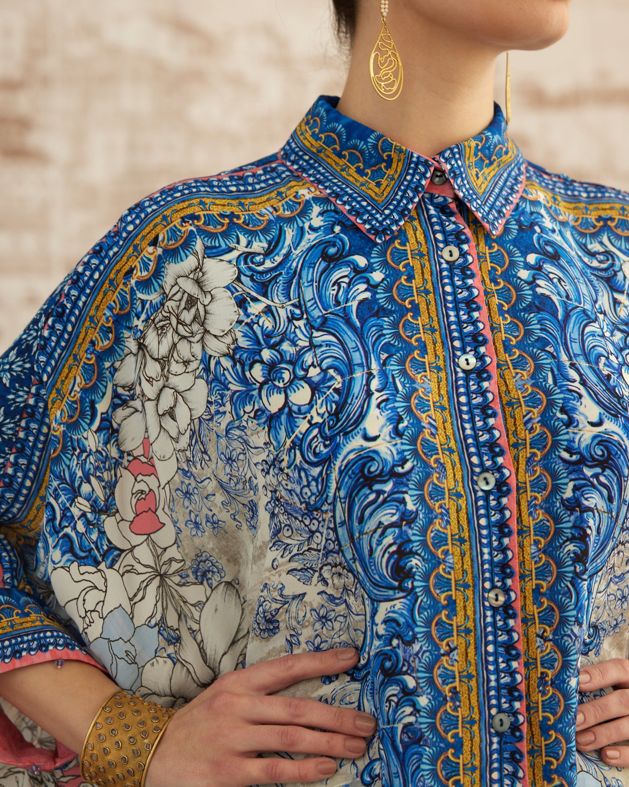 Love in Portofino (Portofino) : Kamara - Blue/Coral
