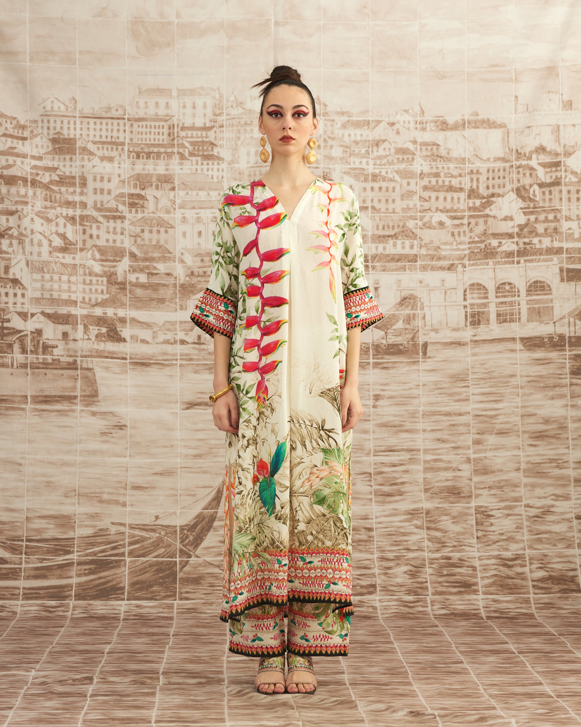 Love in Portofino (Heliconia) : Banera - Ivory