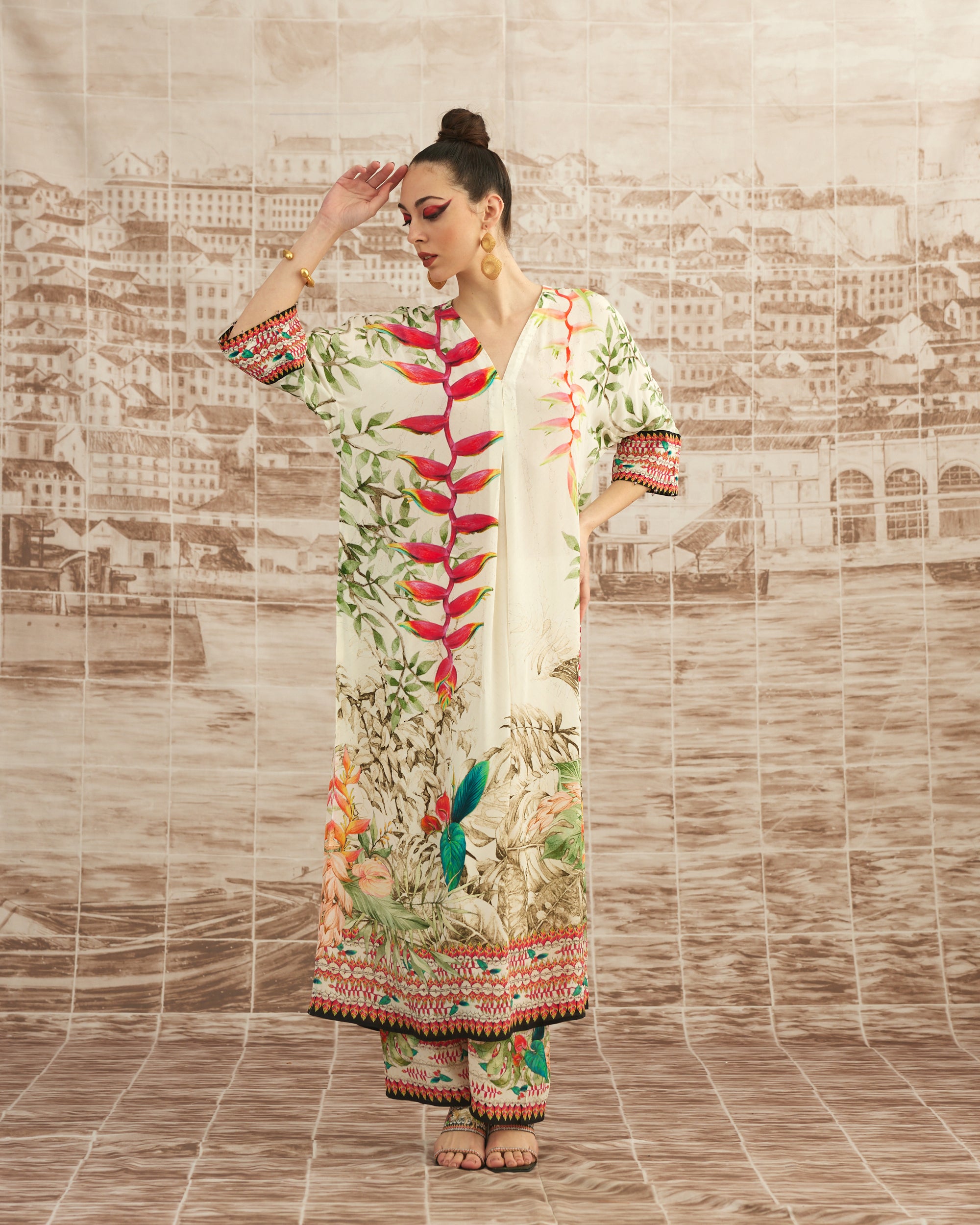 Love in Portofino (Heliconia) : Banera - Ivory