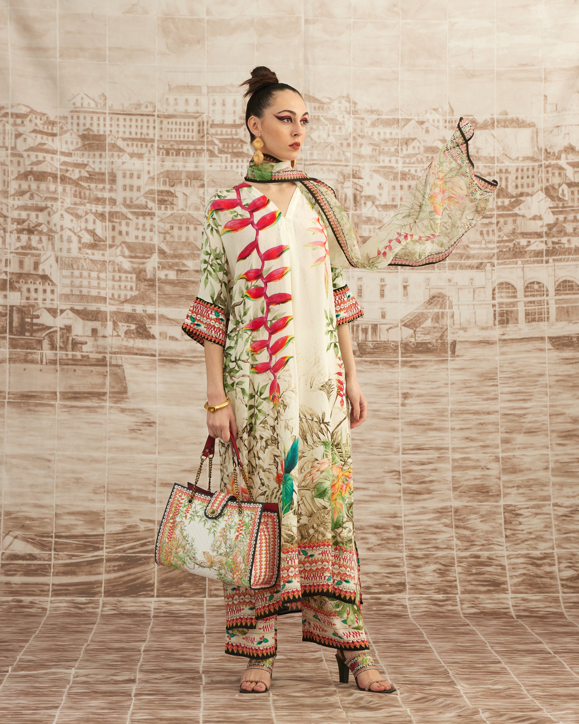 Love in Portofino (Heliconia) : Banera - Ivory