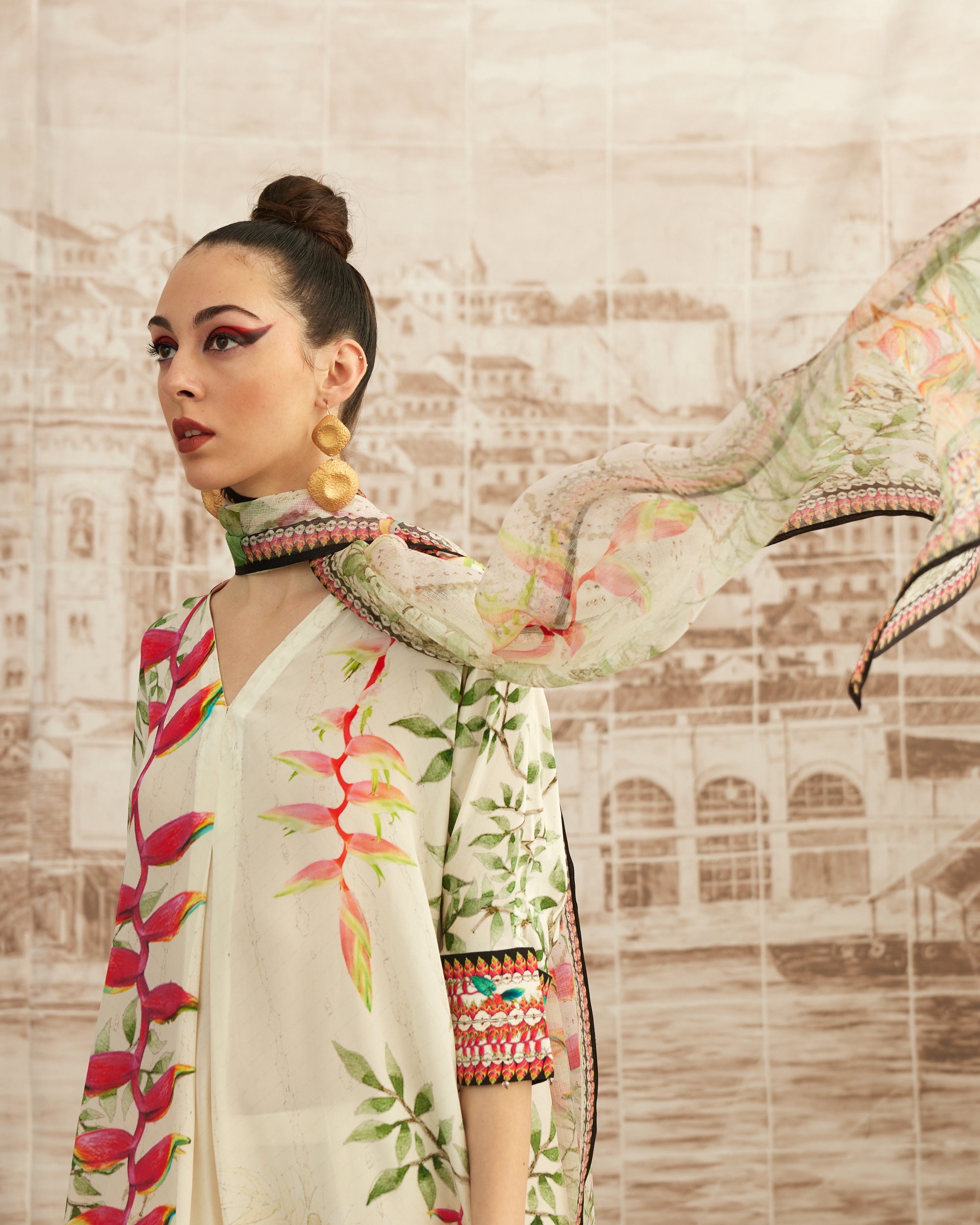 Love in Portofino (Heliconia) : Banera - Ivory