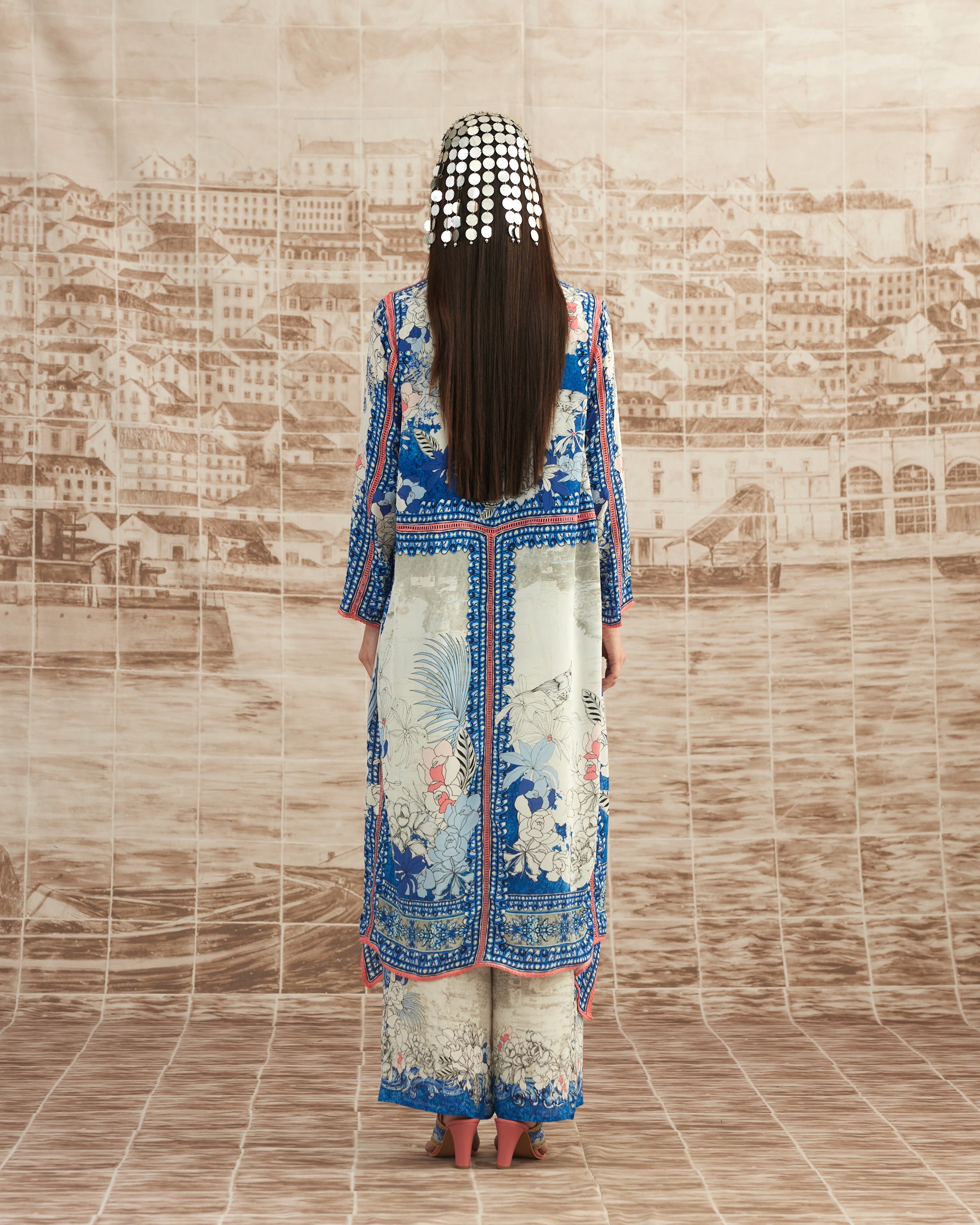 Love in Portofino (Portofino) : Ursula - Blue/Coral