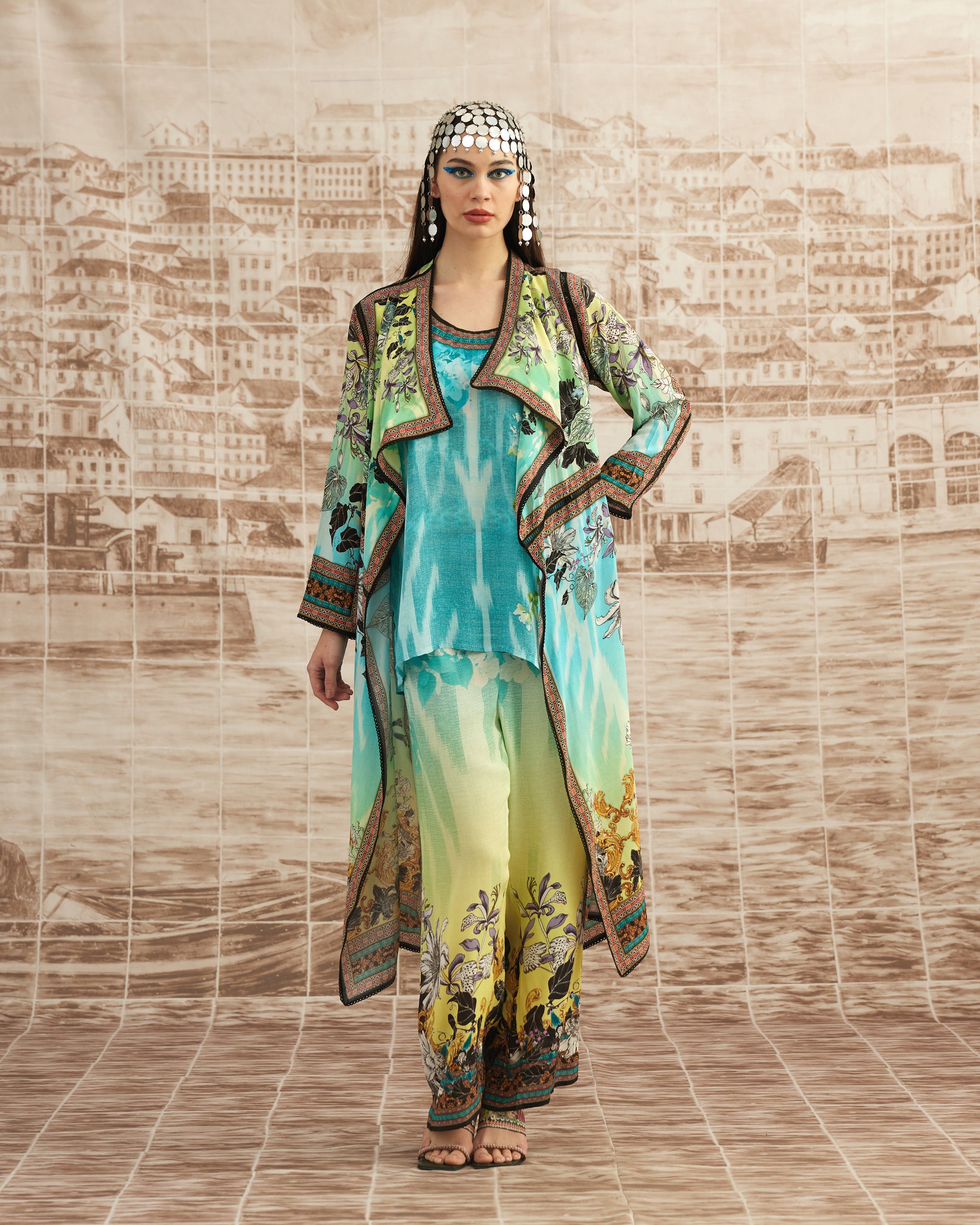 Love in Portofino (Maldives) : Ursula - Aqua/Lime