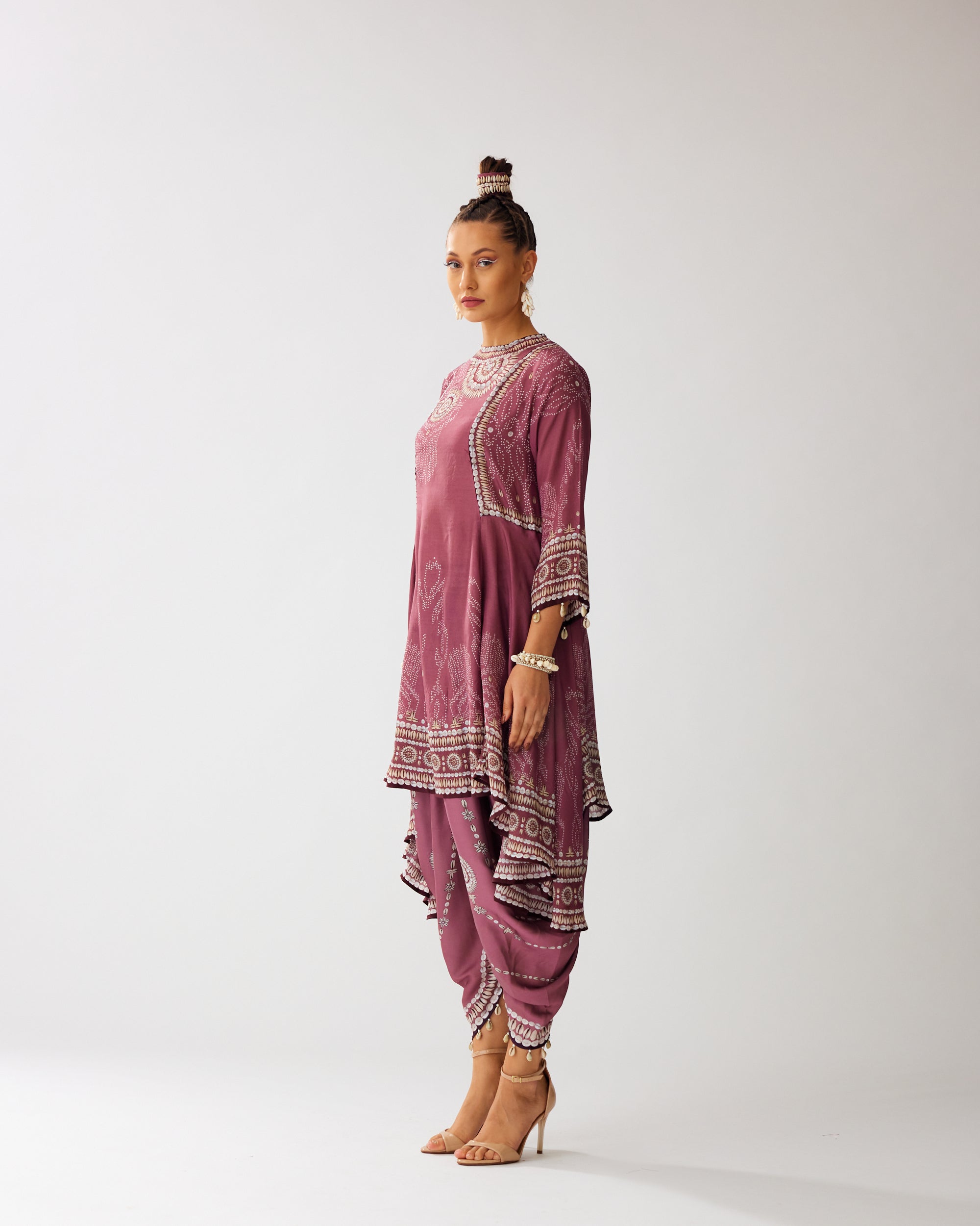 Zohra : Aamilah/Salwar - Vintage Rose