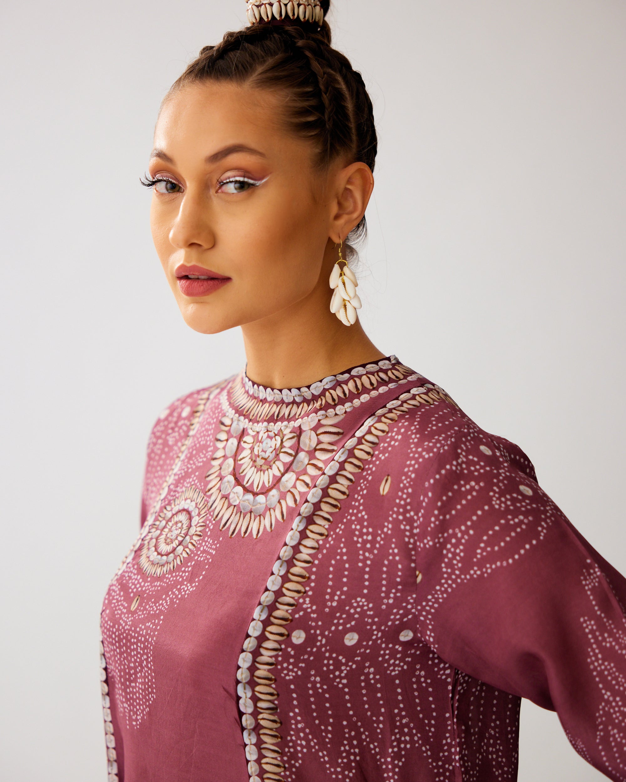 Zohra : Aamilah/Salwar - Vintage Rose