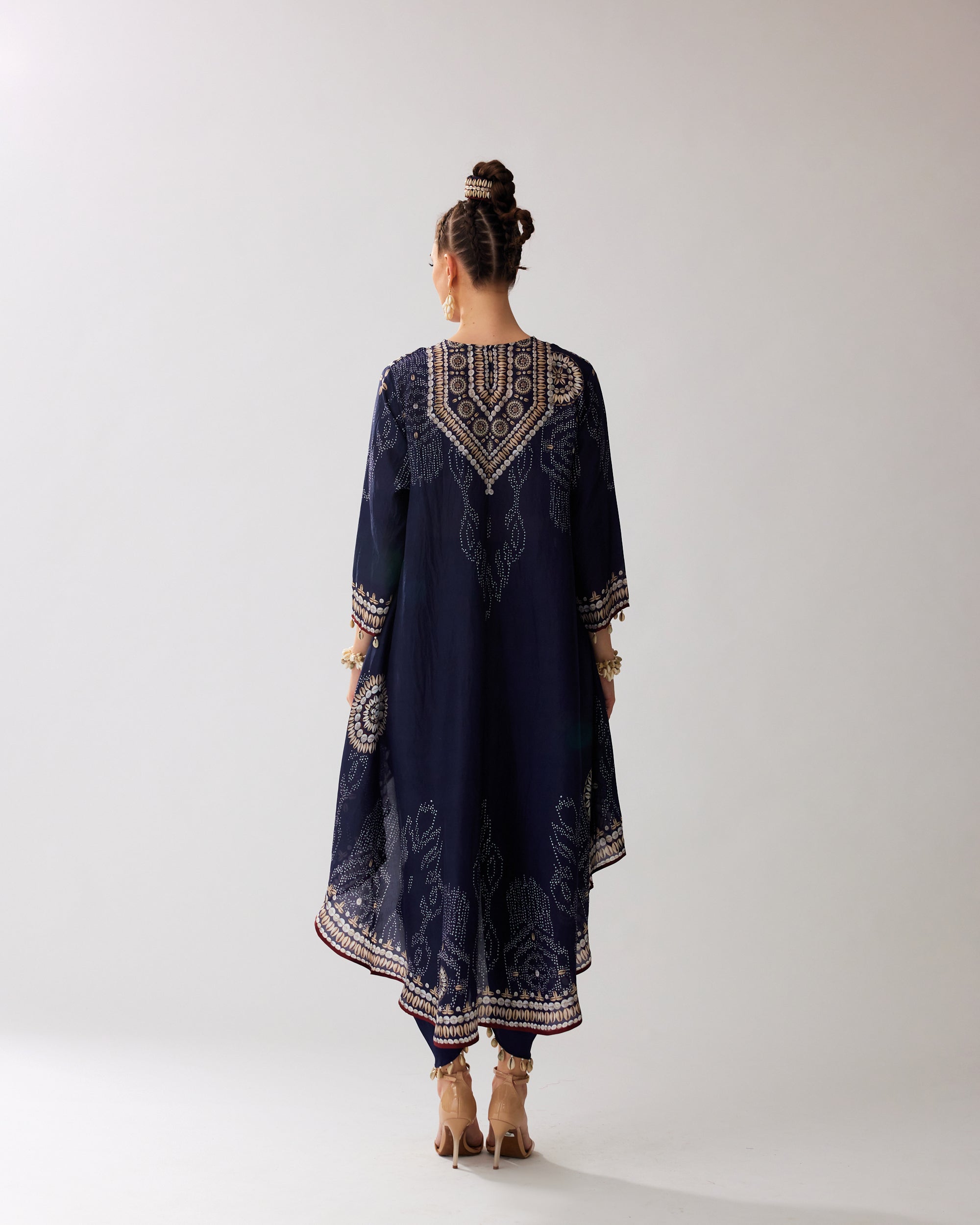 Zohra : Aarvi/Salwar - Navy