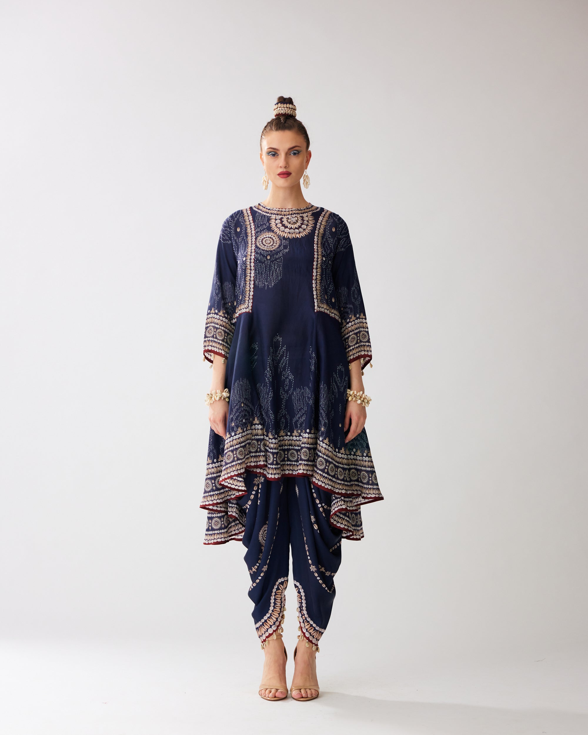 Zohra : Aamilah/Salwar - Navy