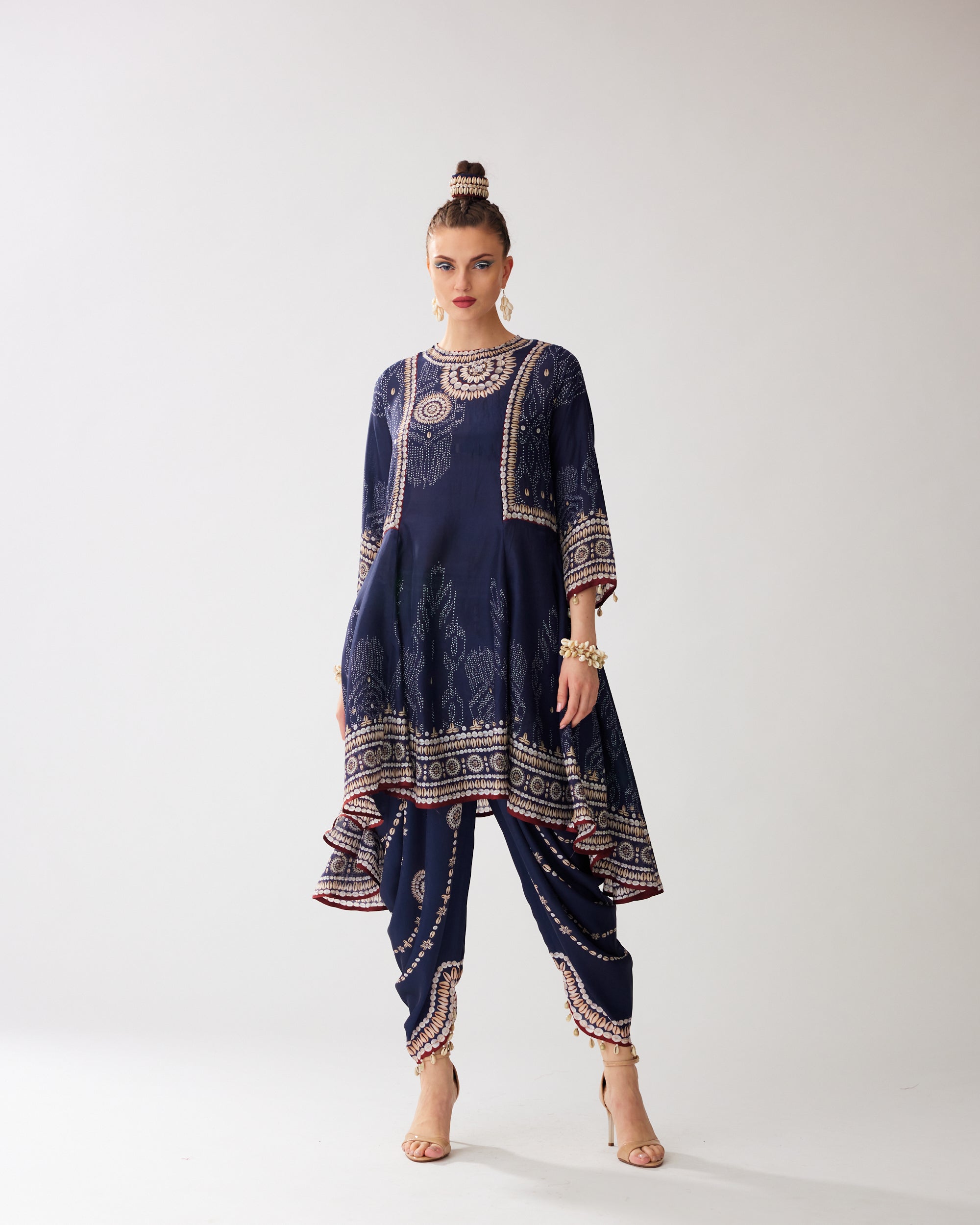 Zohra : Aamilah/Salwar - Navy