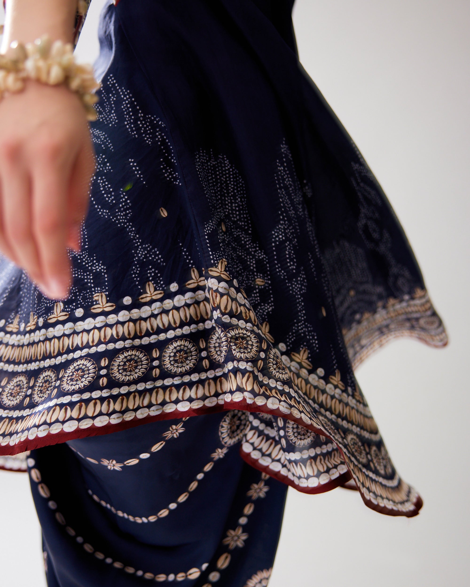 Zohra : Aamilah/Salwar - Navy