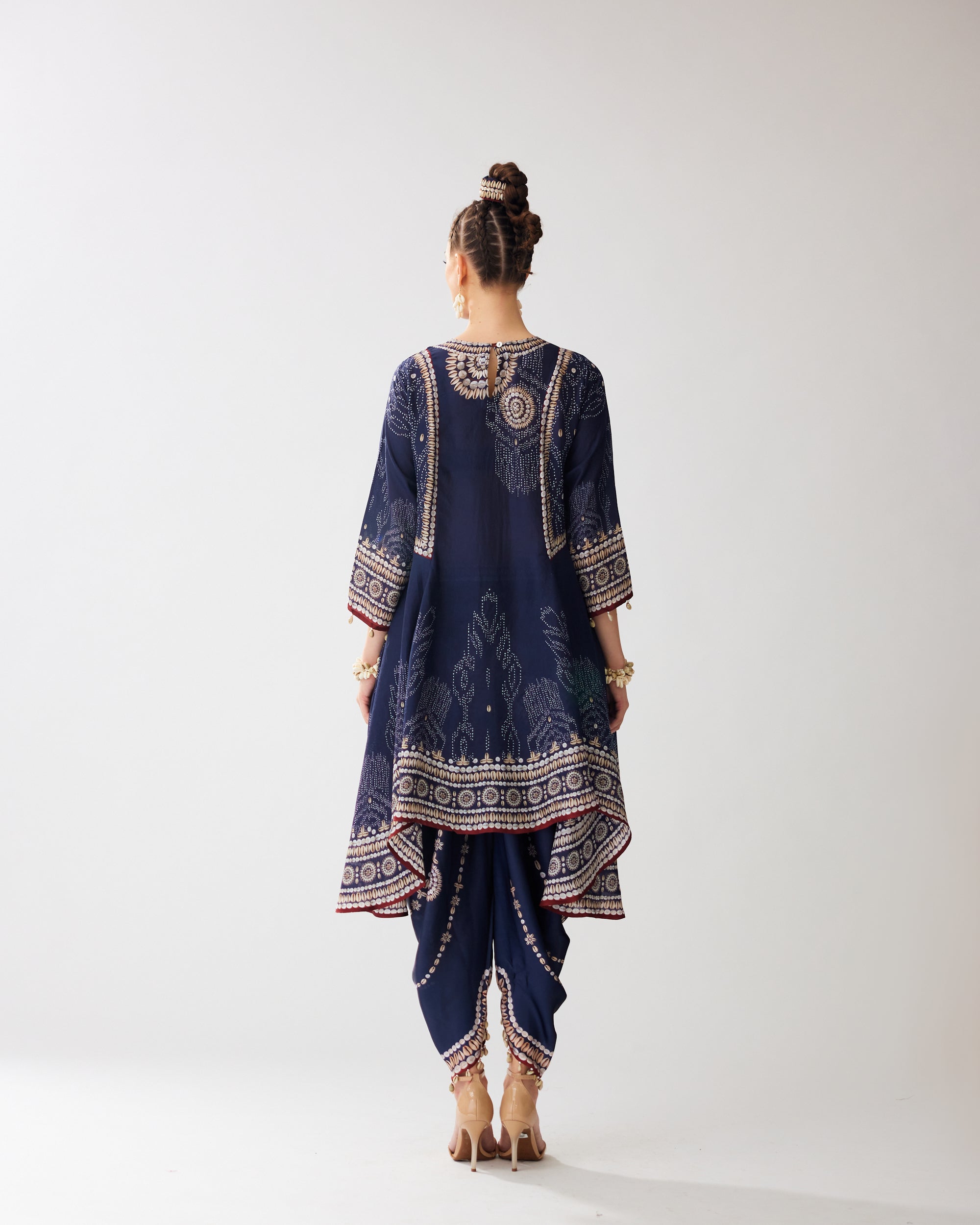 Zohra : Aamilah/Salwar - Navy