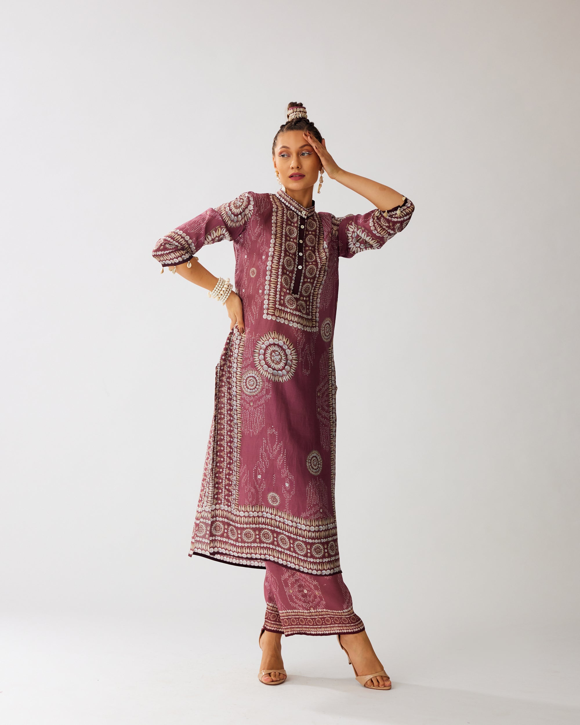 Zohra : Champa - Vintage Rose