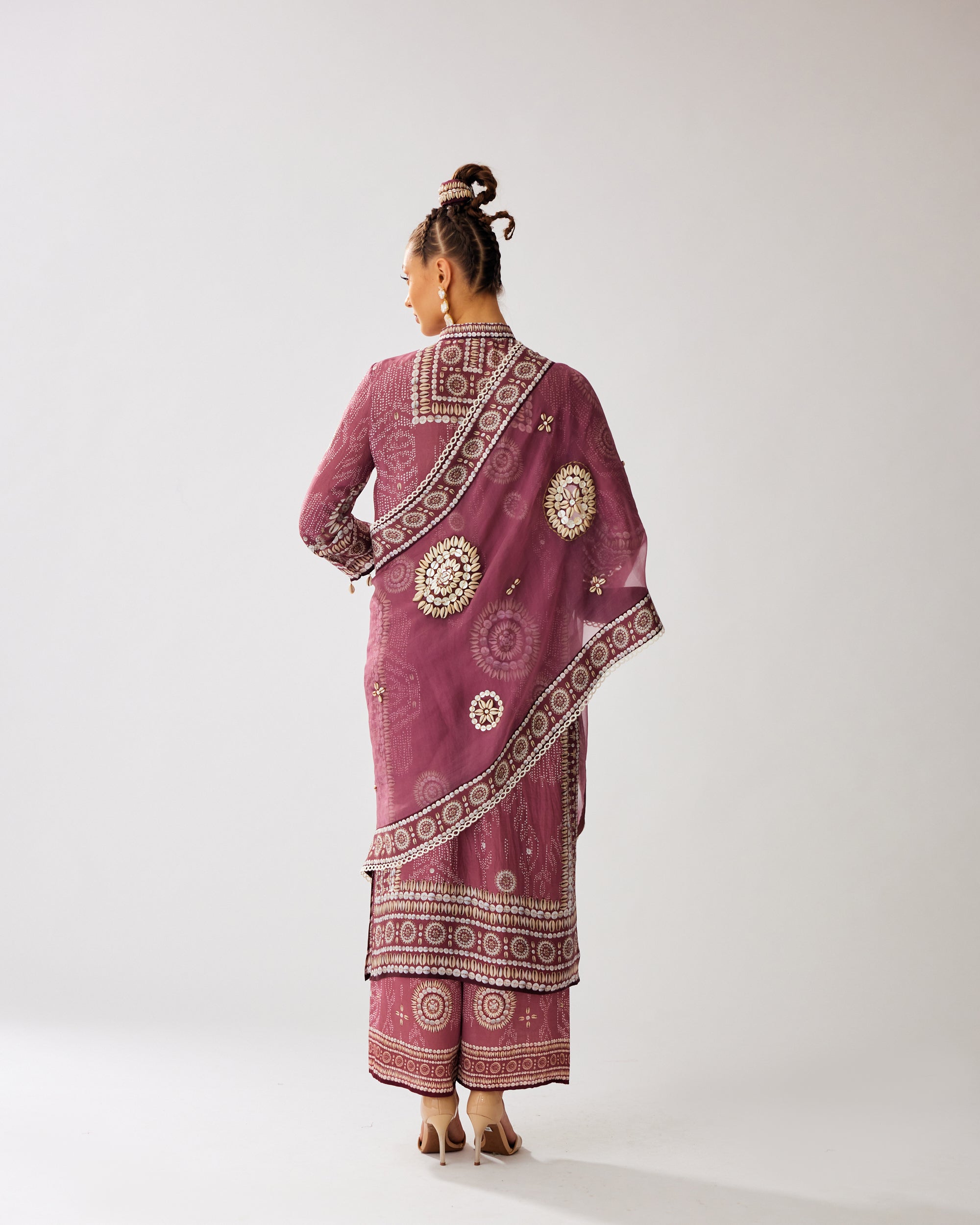 Zohra : Champa - Vintage Rose