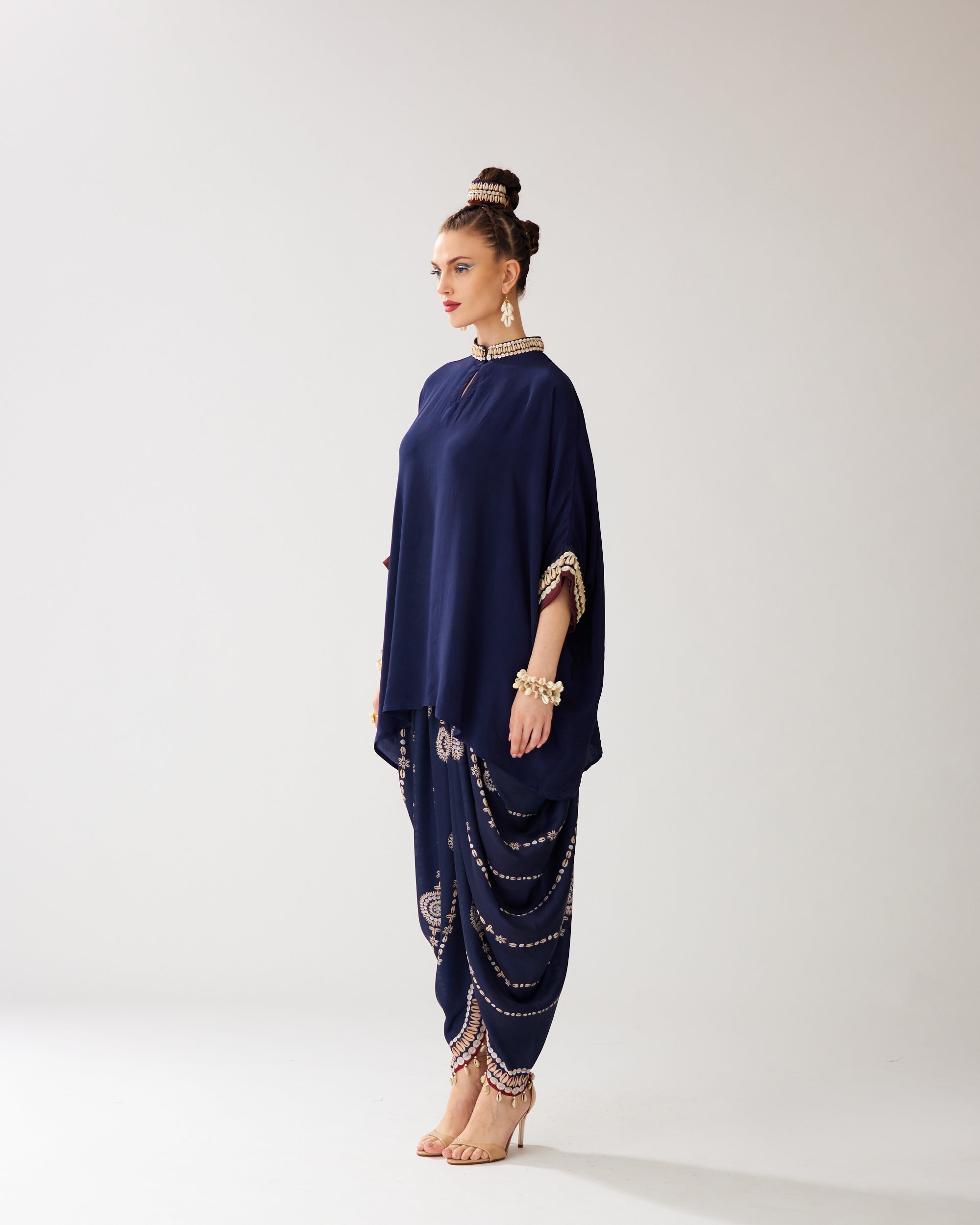Zohra : Chanel/Salwar - Navy