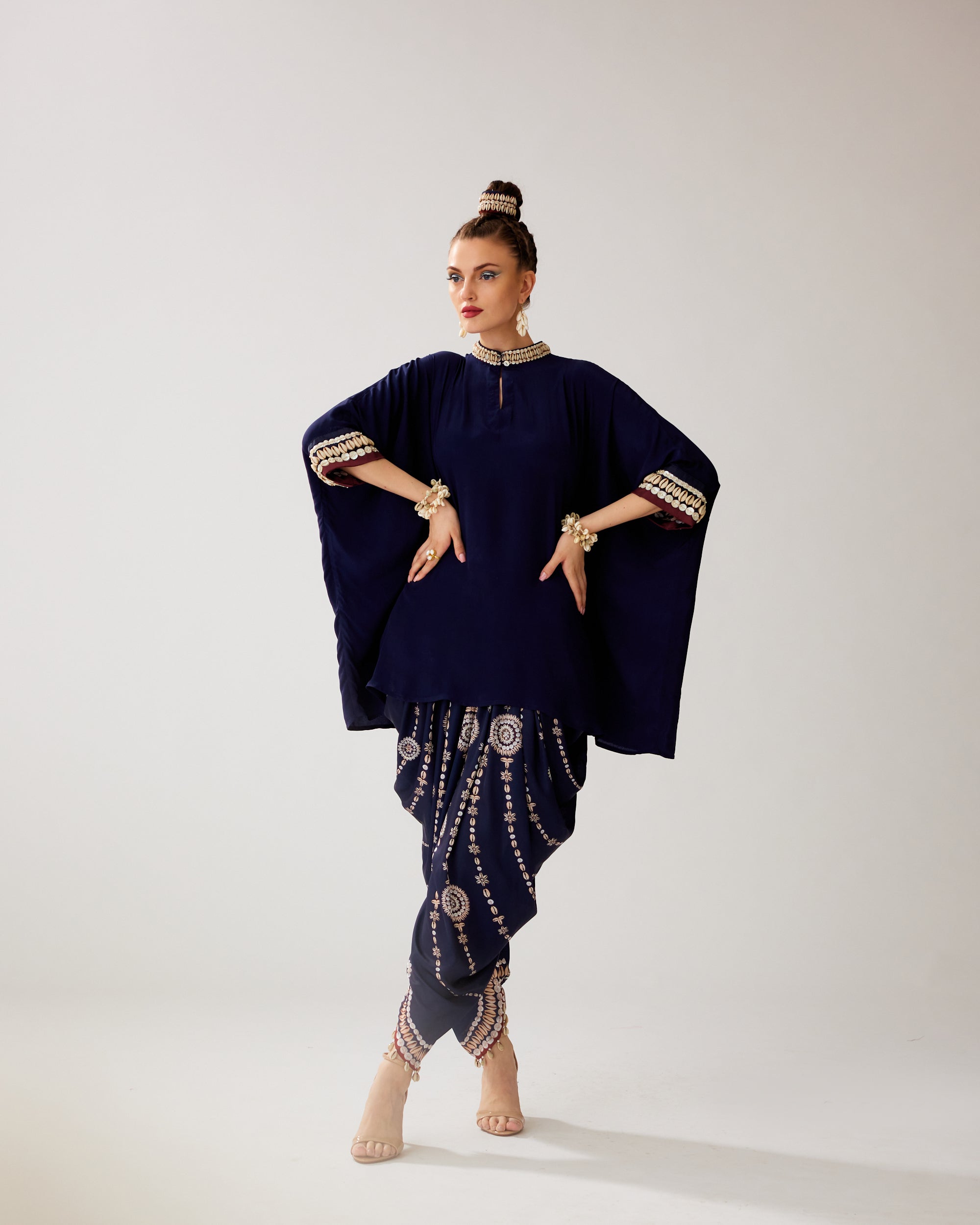 Zohra : Chanel/Salwar - Navy