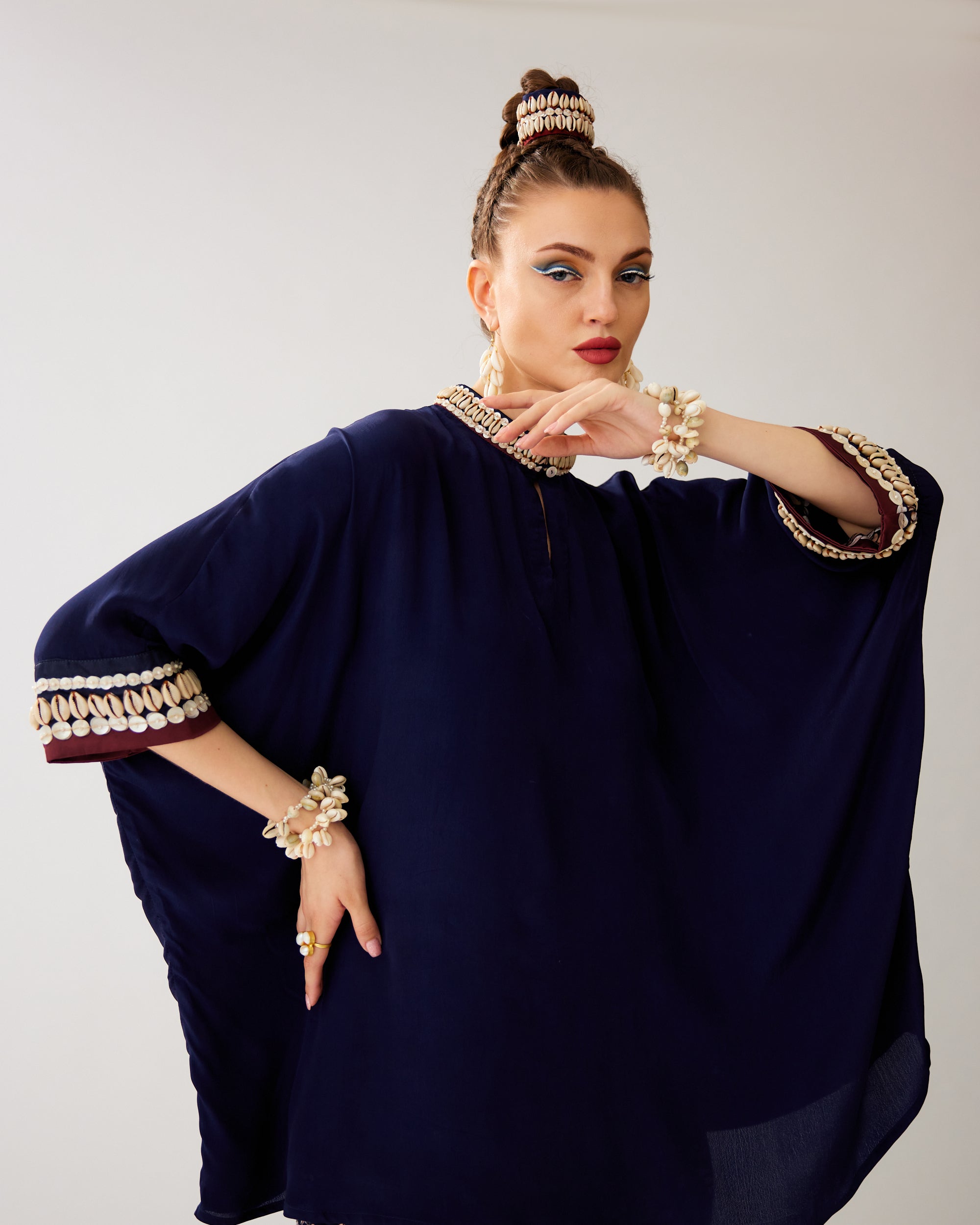Zohra : Chanel/Salwar - Navy
