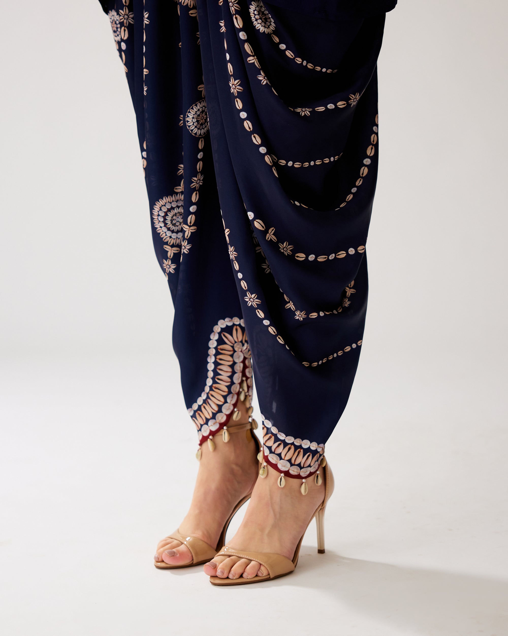 Zohra : Chanel/Salwar - Navy